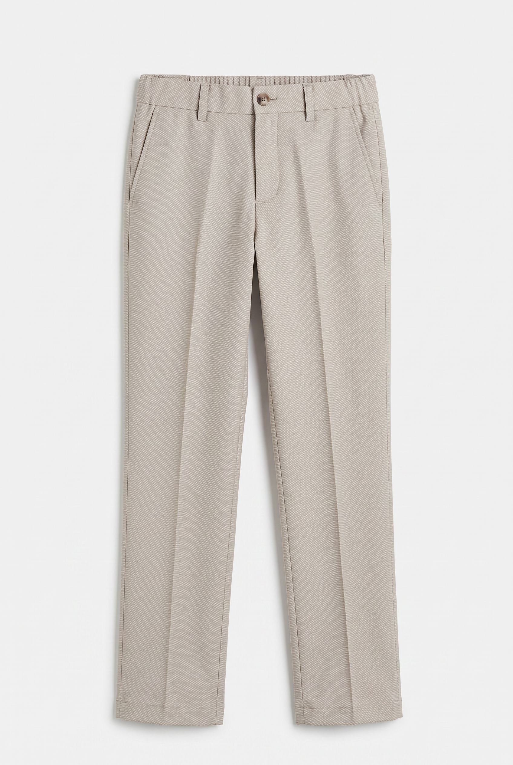 Boys Tailored Fit Suit - MAYFAIR - Stone Beige