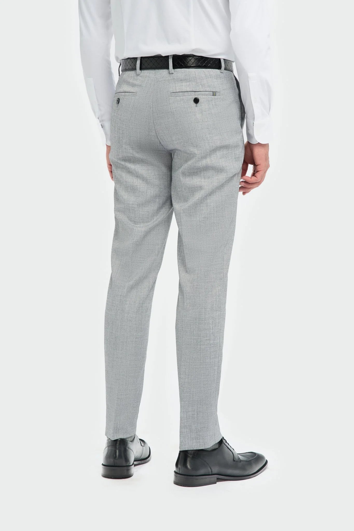 Father & Son Matching Slim Fit 3-Piece Suit Set - Malibu Grey
