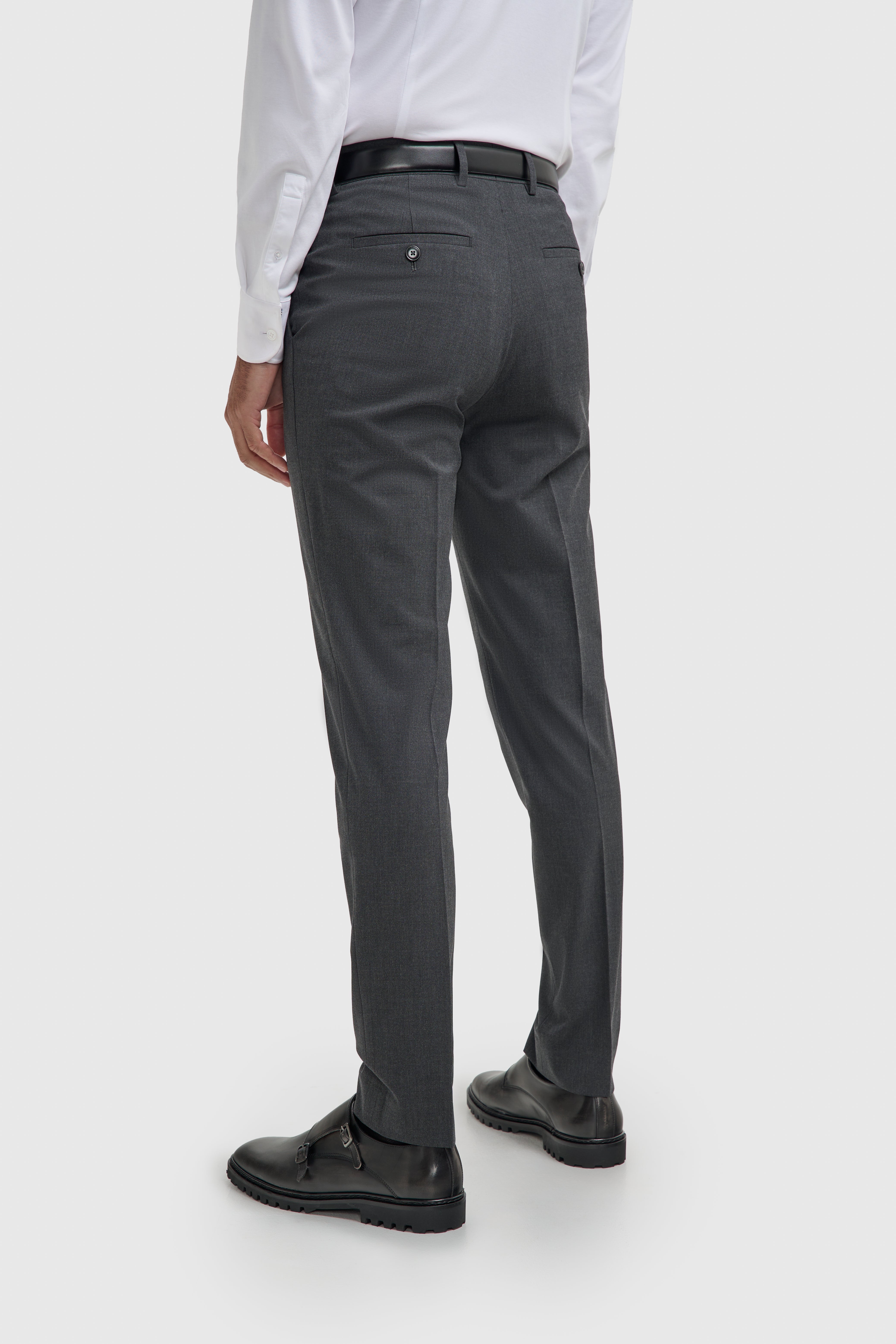Father & Son Matching Slim Fit 3-Piece Suit Set - Malibu Charcoal Grey