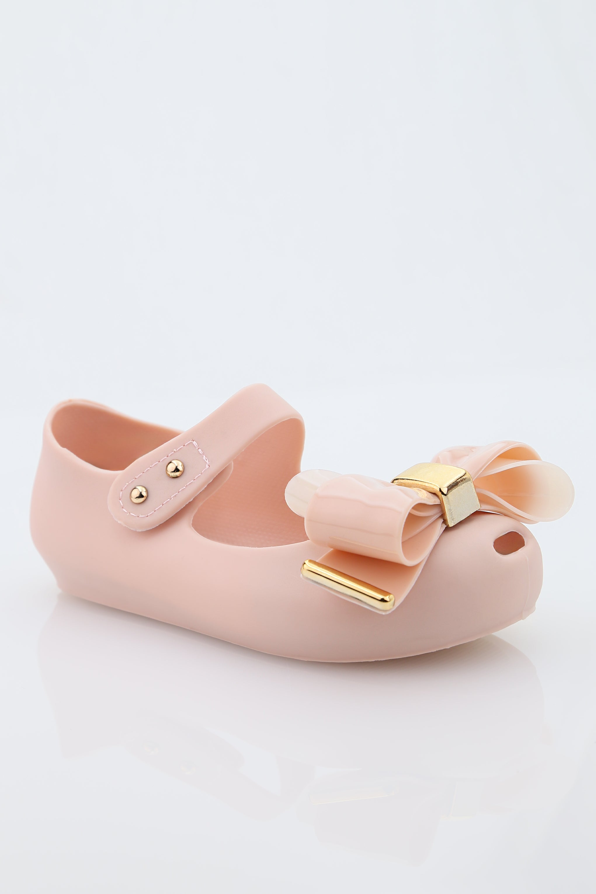 Girls Jelly Bow Shoes – ROXY - Pink