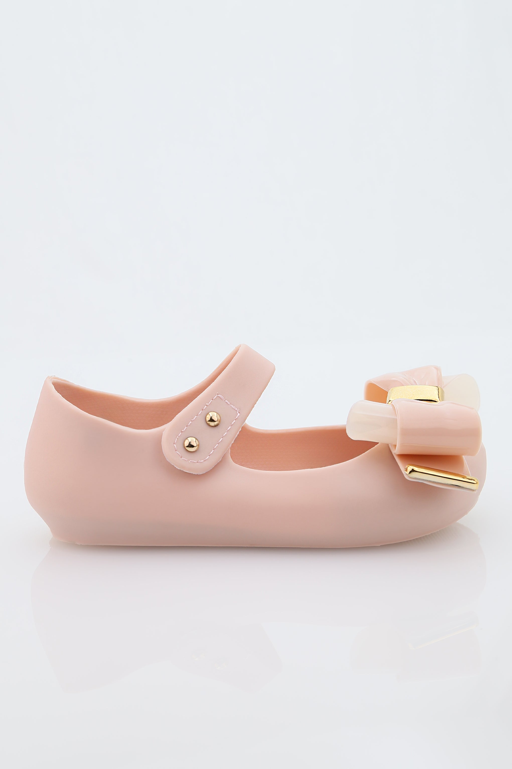 Girls Jelly Bow Shoes – ROXY - Pink