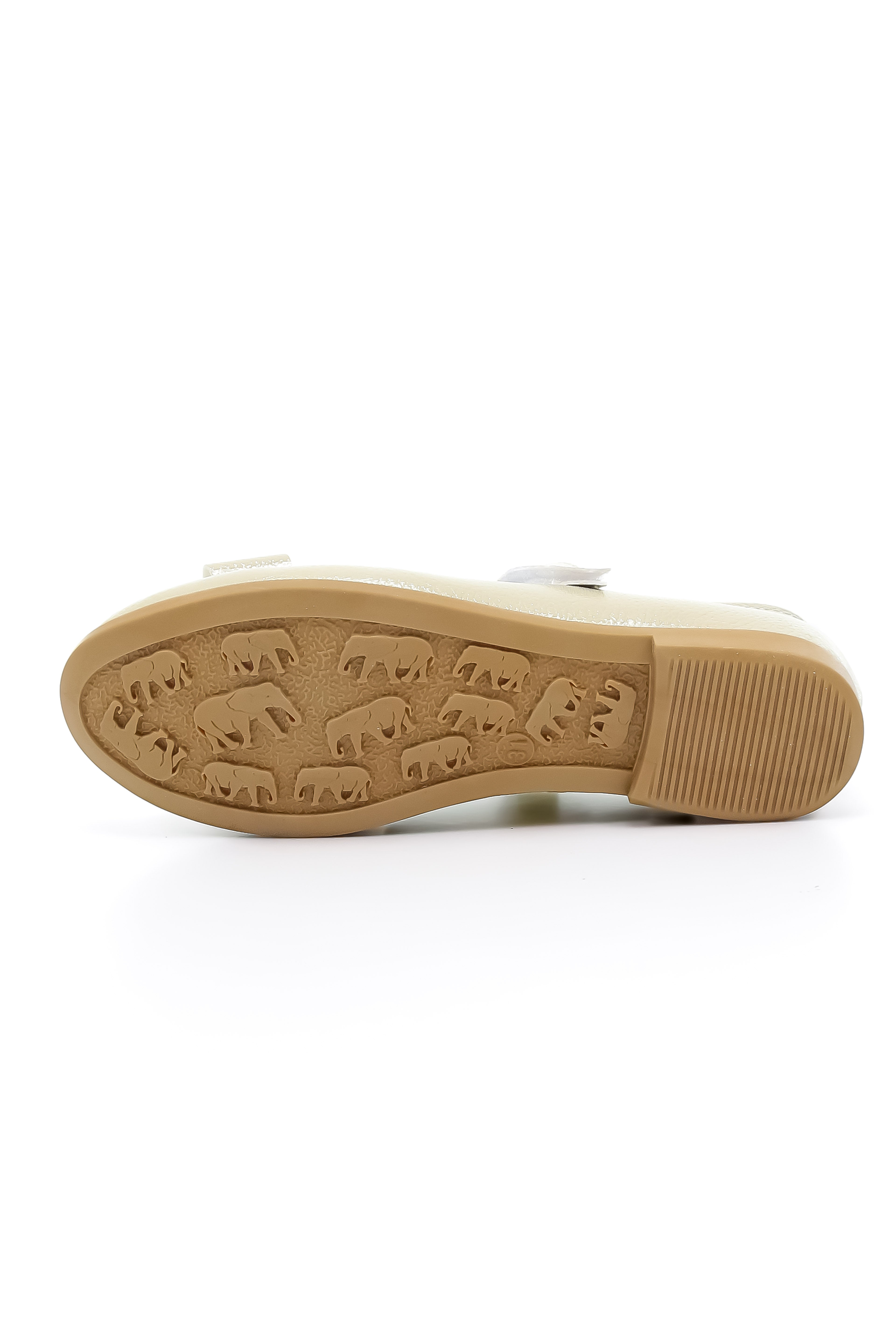 Girls Mary Jane Flat Patent Dress Shoes - LAYLA - Gold