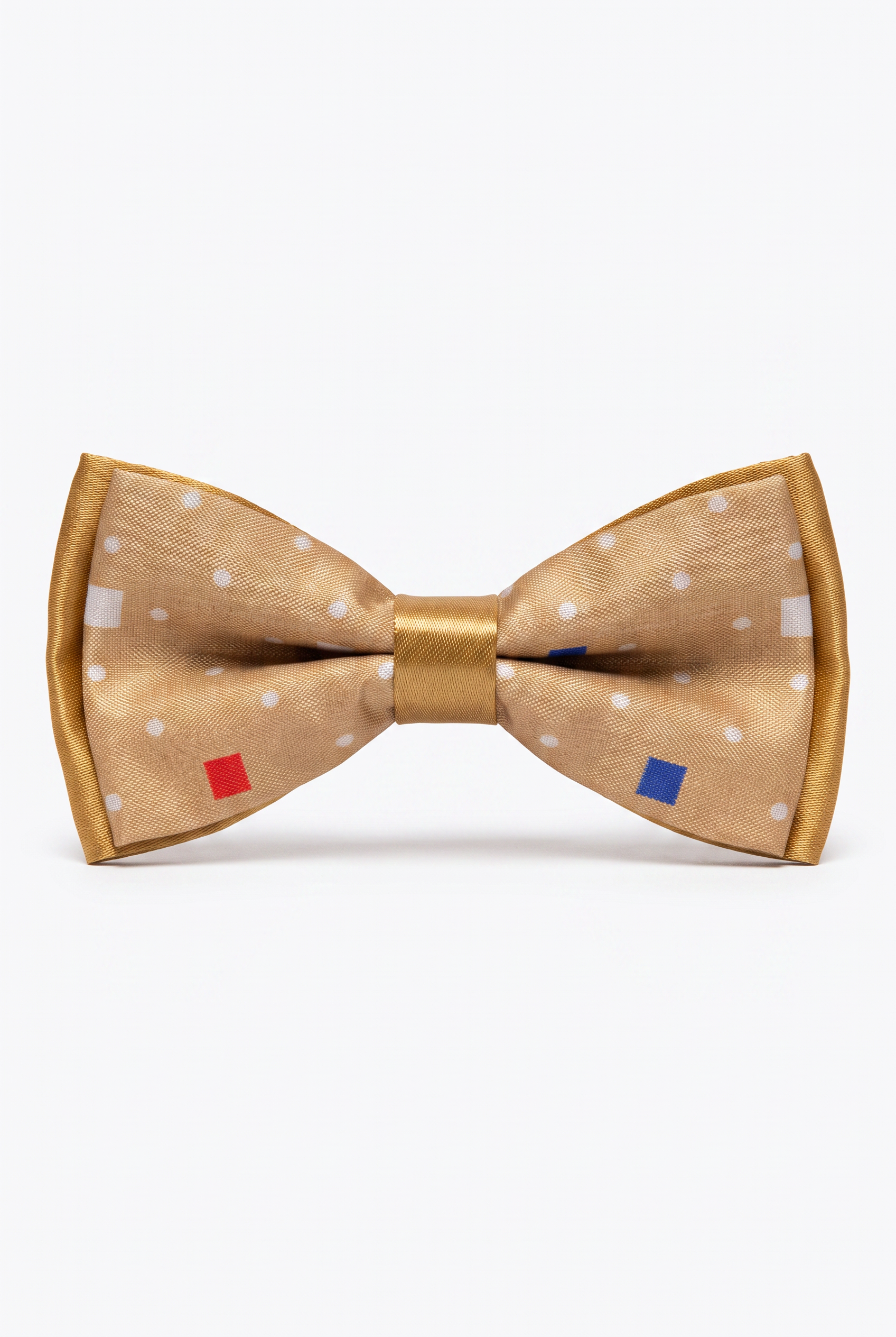 Kids Bow Tie – Adjustable Pre-Tied Bow Tie for Boys - Gold