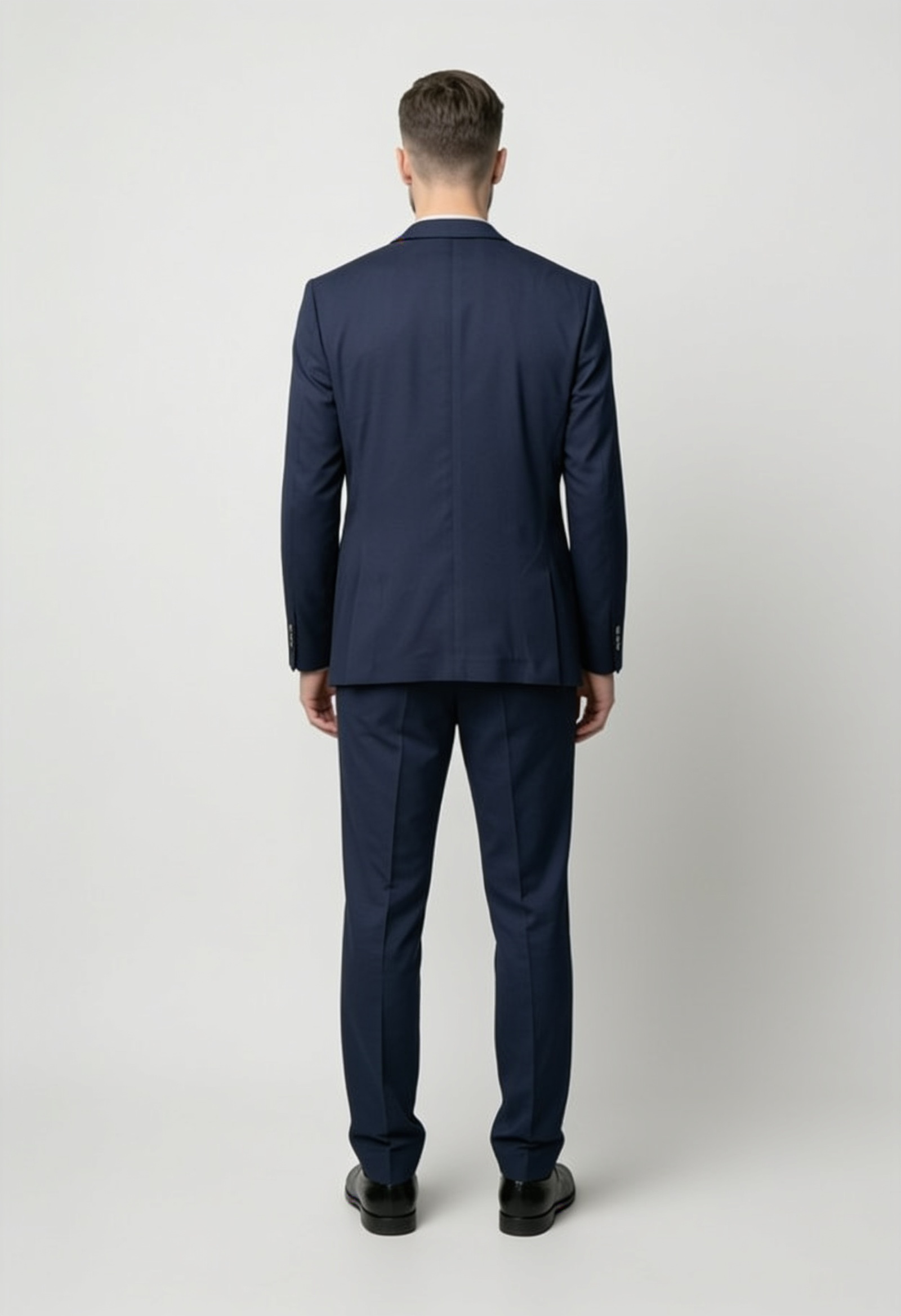 Men’s 3-Piece Formal Suit - Style PORTER NAVY BLUE