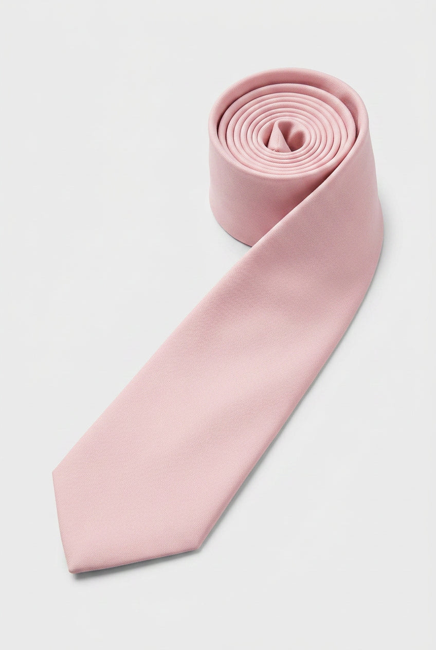 Men’s 3-Piece Long Sleeve Formal Shirt Set - Brunella - Pink Tie Picture