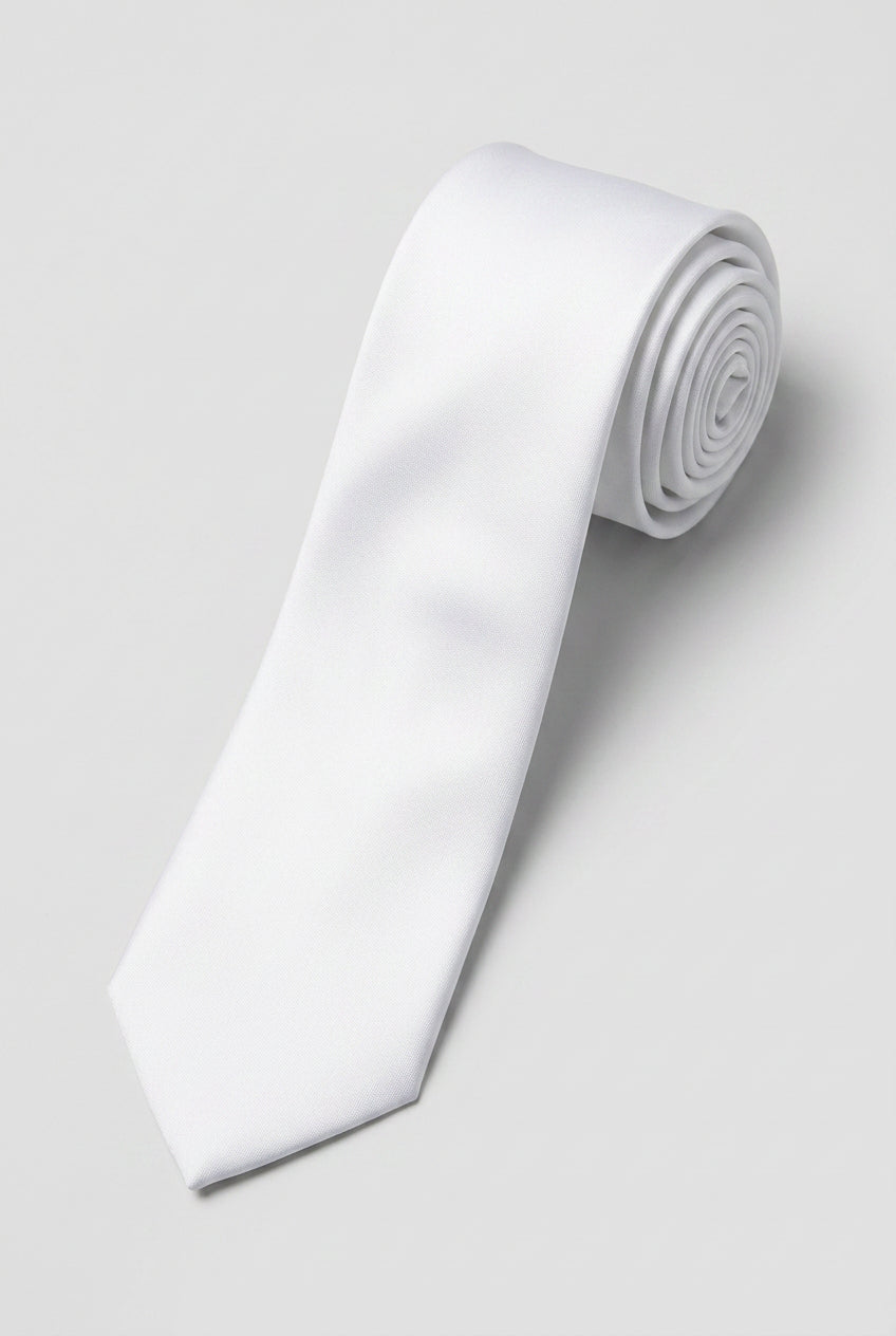 Men’s 3-Piece Long Sleeve Formal Shirt Set - Brunella - White Tie Picture