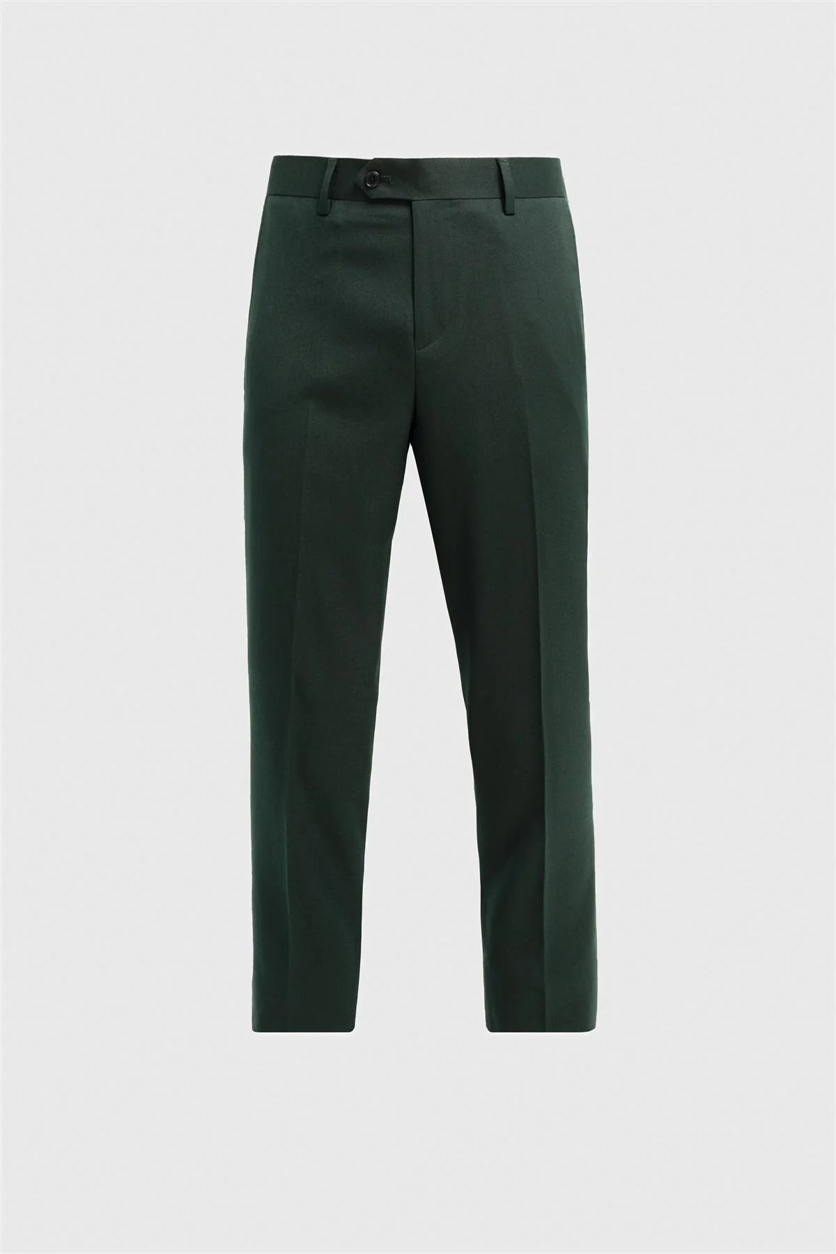 Men’s 3-Piece Slim Fit Formal Suit - Malibu - Forest Green