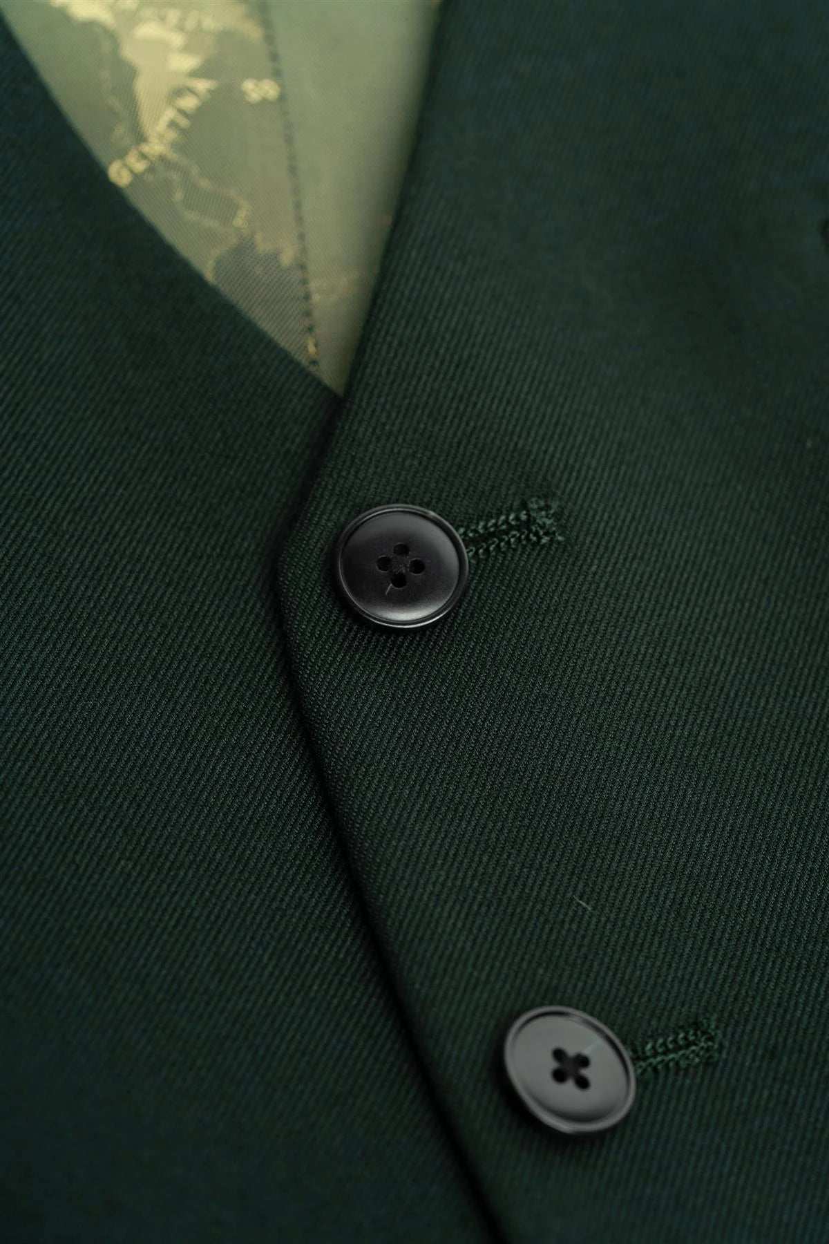 Men’s 3-Piece Slim Fit Formal Suit - Malibu - Forest Green