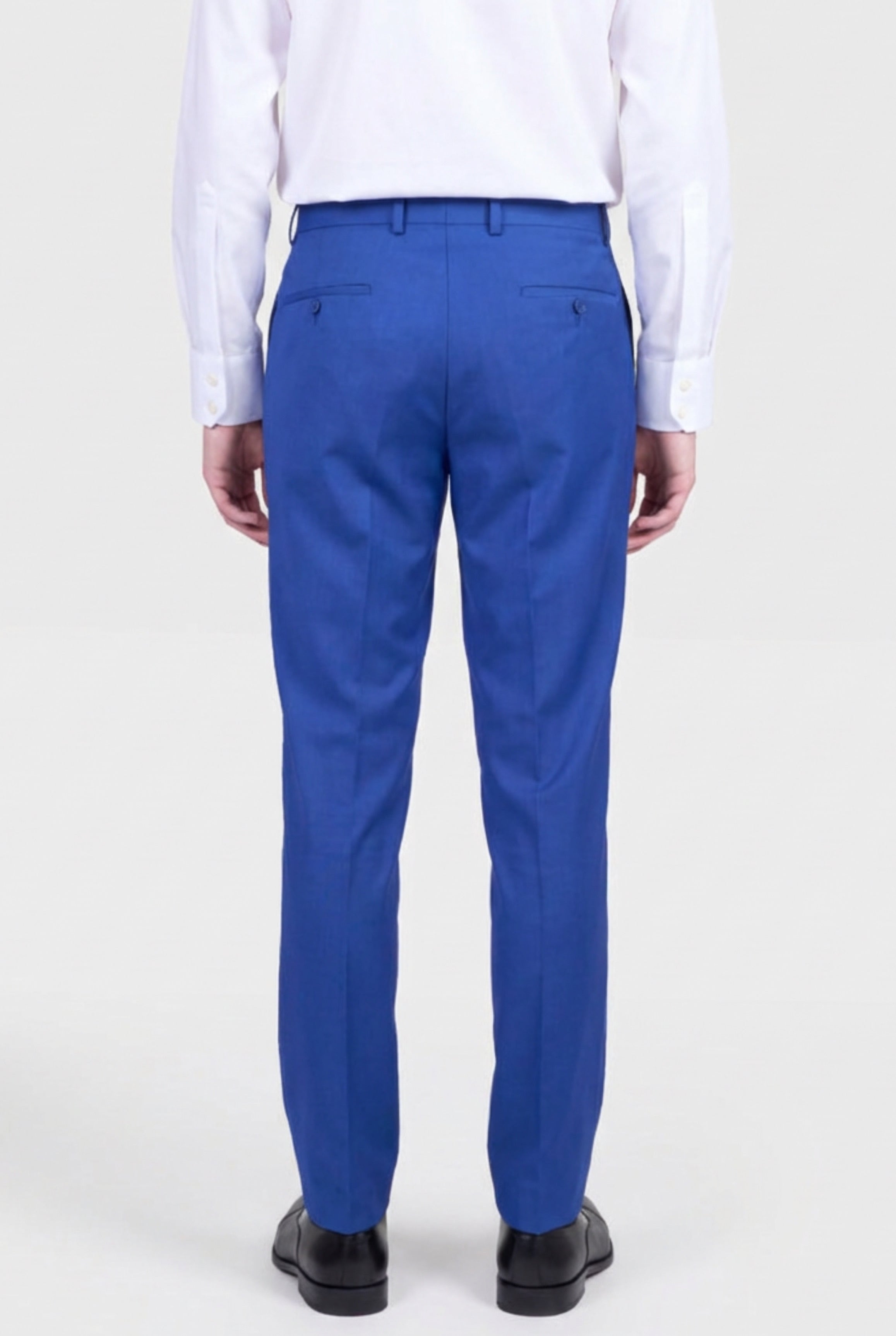 Men’s Formal Dress Trousers - Roman - Blue