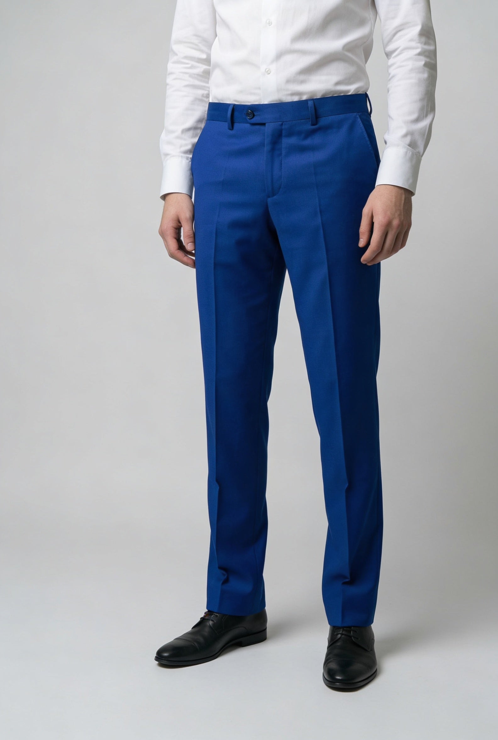 Men’s Royal Blue Formal Suit Trousers