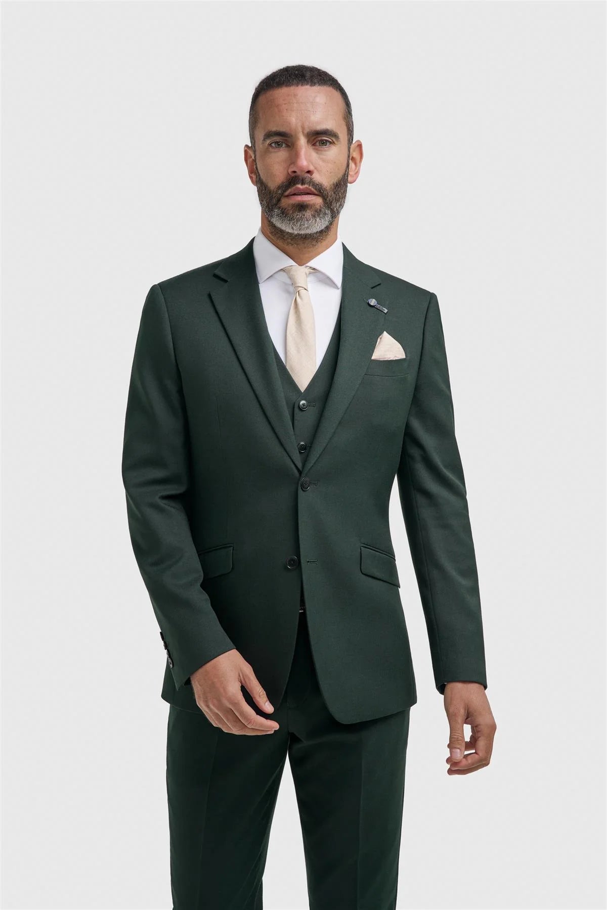 Men’s Slim Fit Formal Blazer - Malibu – Forest Green