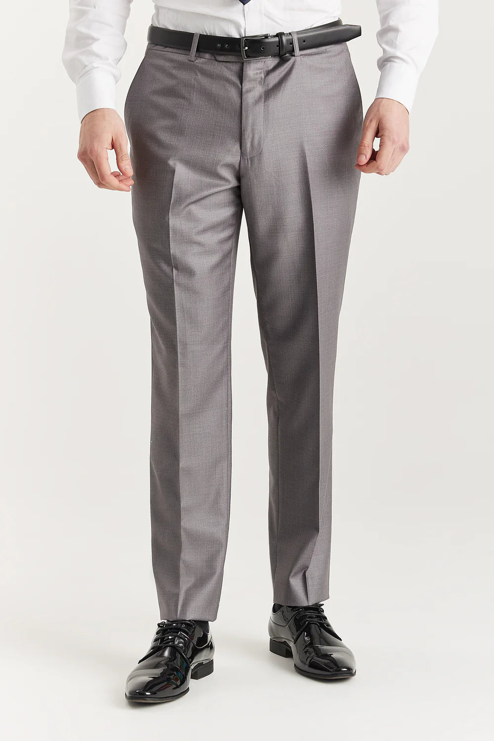 Men’s Tailored Fit Formal Trousers - Edward - Grey