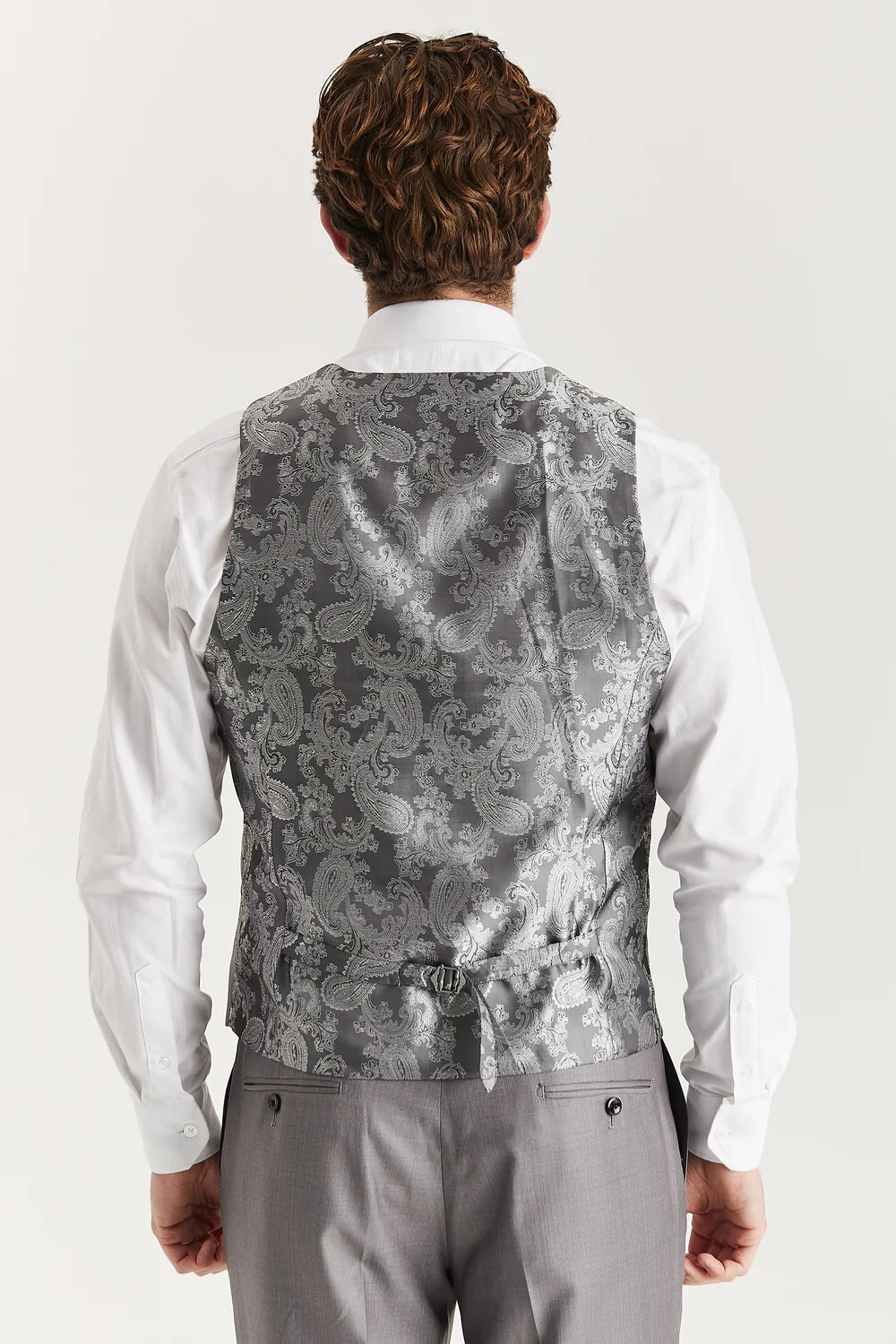 Men’s Tailored Fit Formal Waistcoat - Edward - Grey
