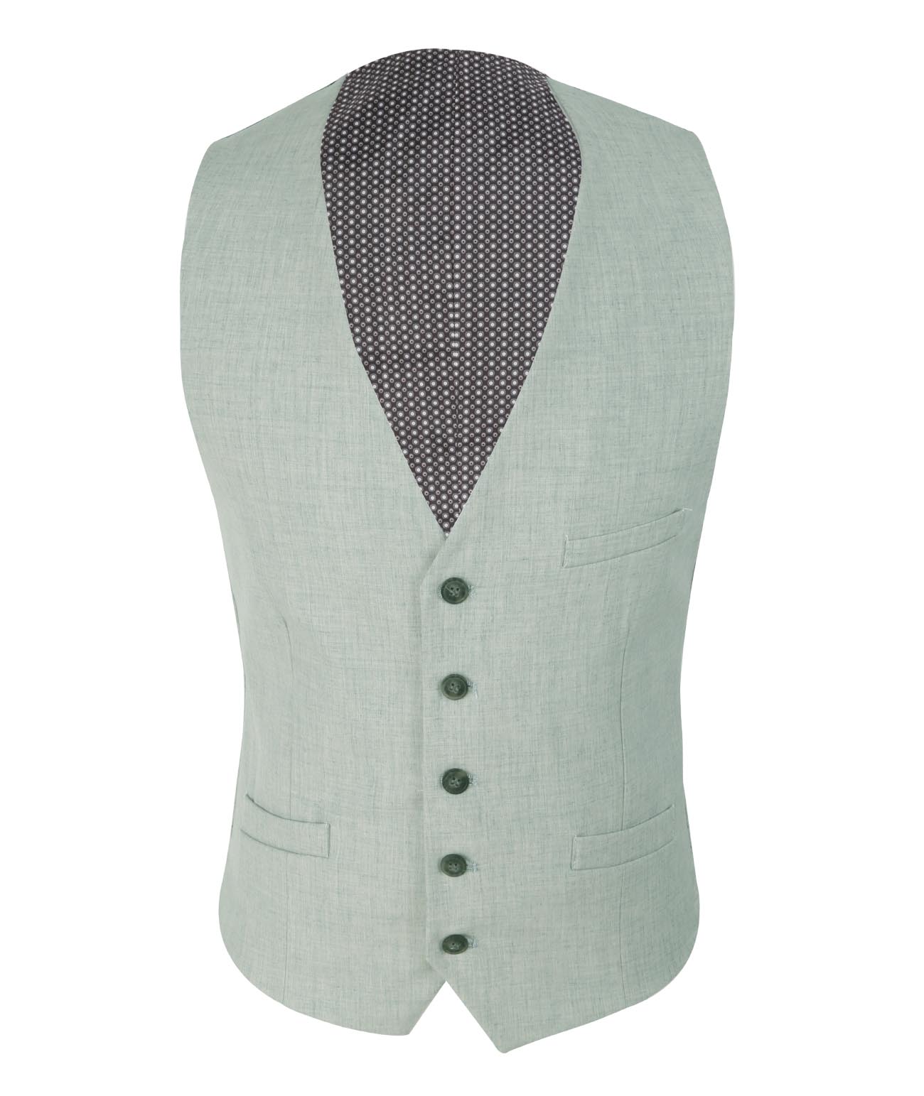 Men’s Textured 3 Piece Wedding Suit - Style VENETO - Light Grey