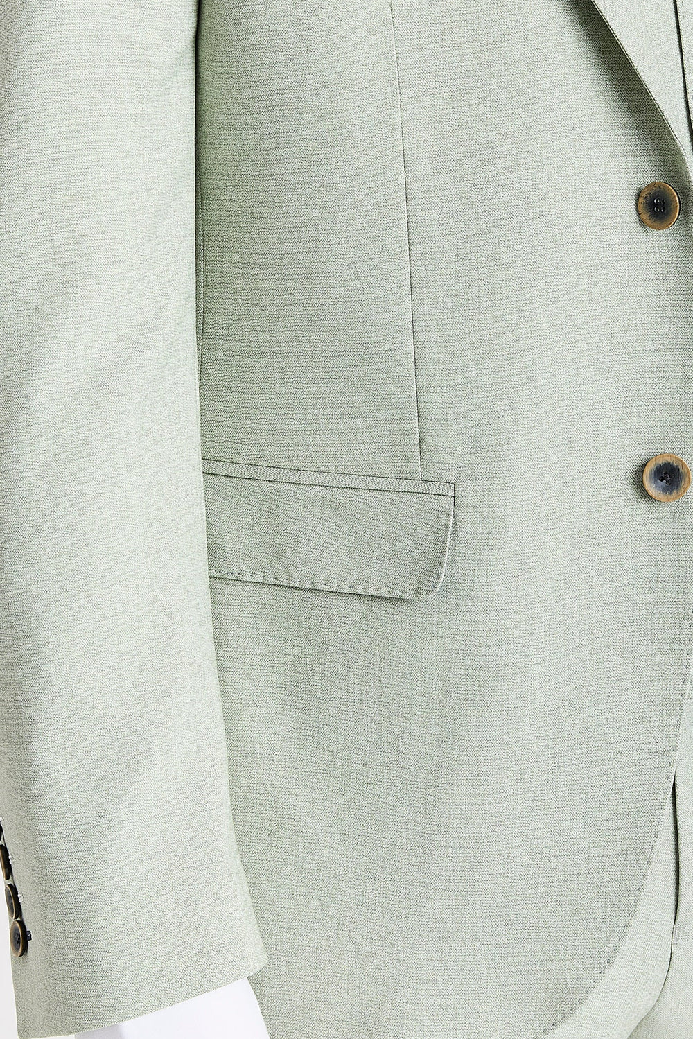 Men’s Tailored Fit Formal Suit Jacket - Belmont - Sage Green
