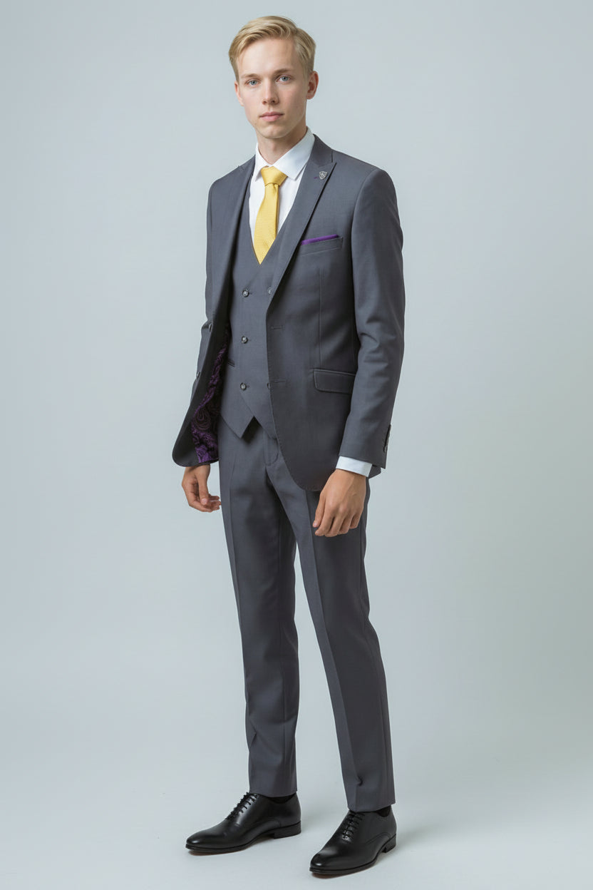 Men's Formal Suit - DYLAN - Grey