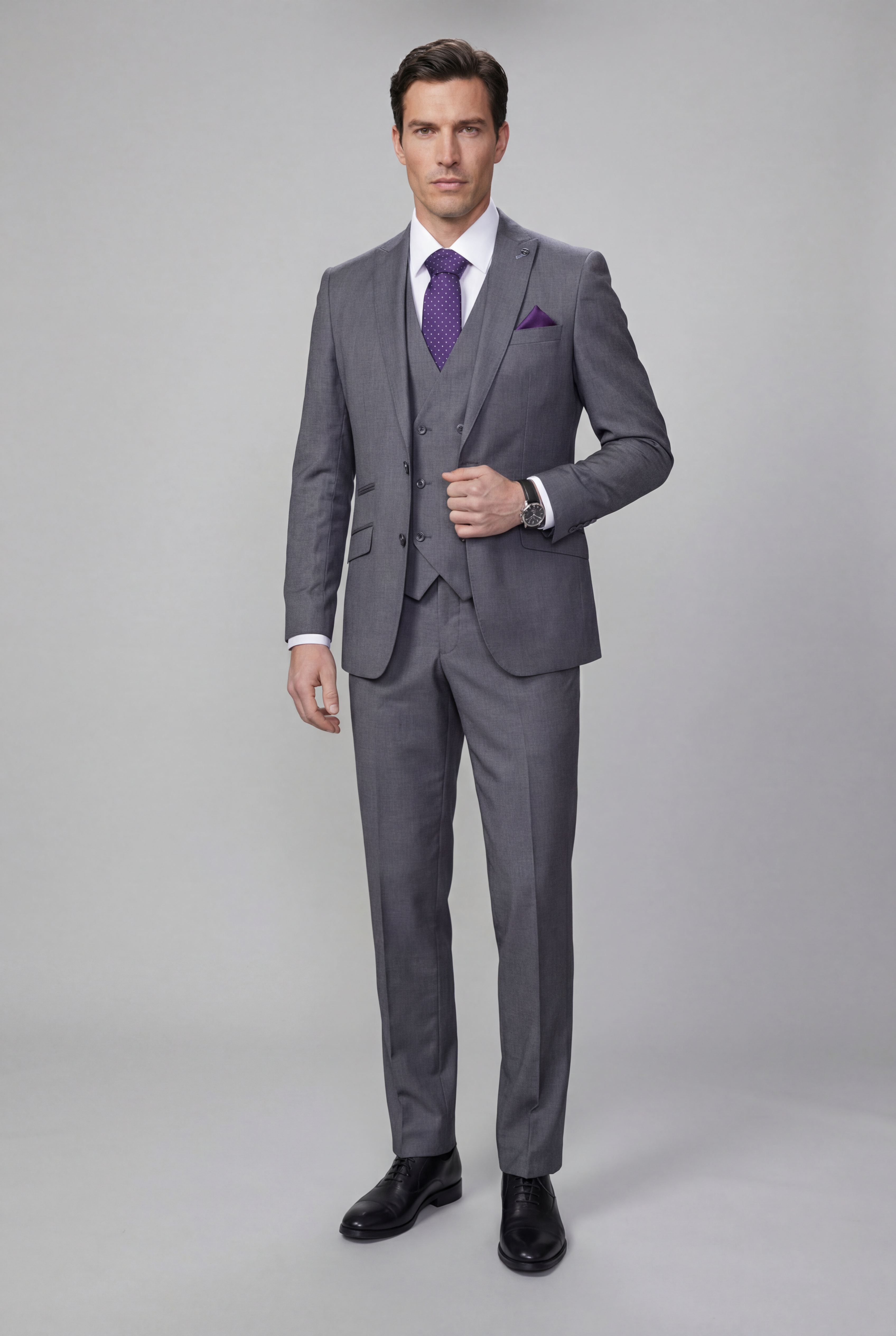 Men's Formal Suit - DYLAN - Grey