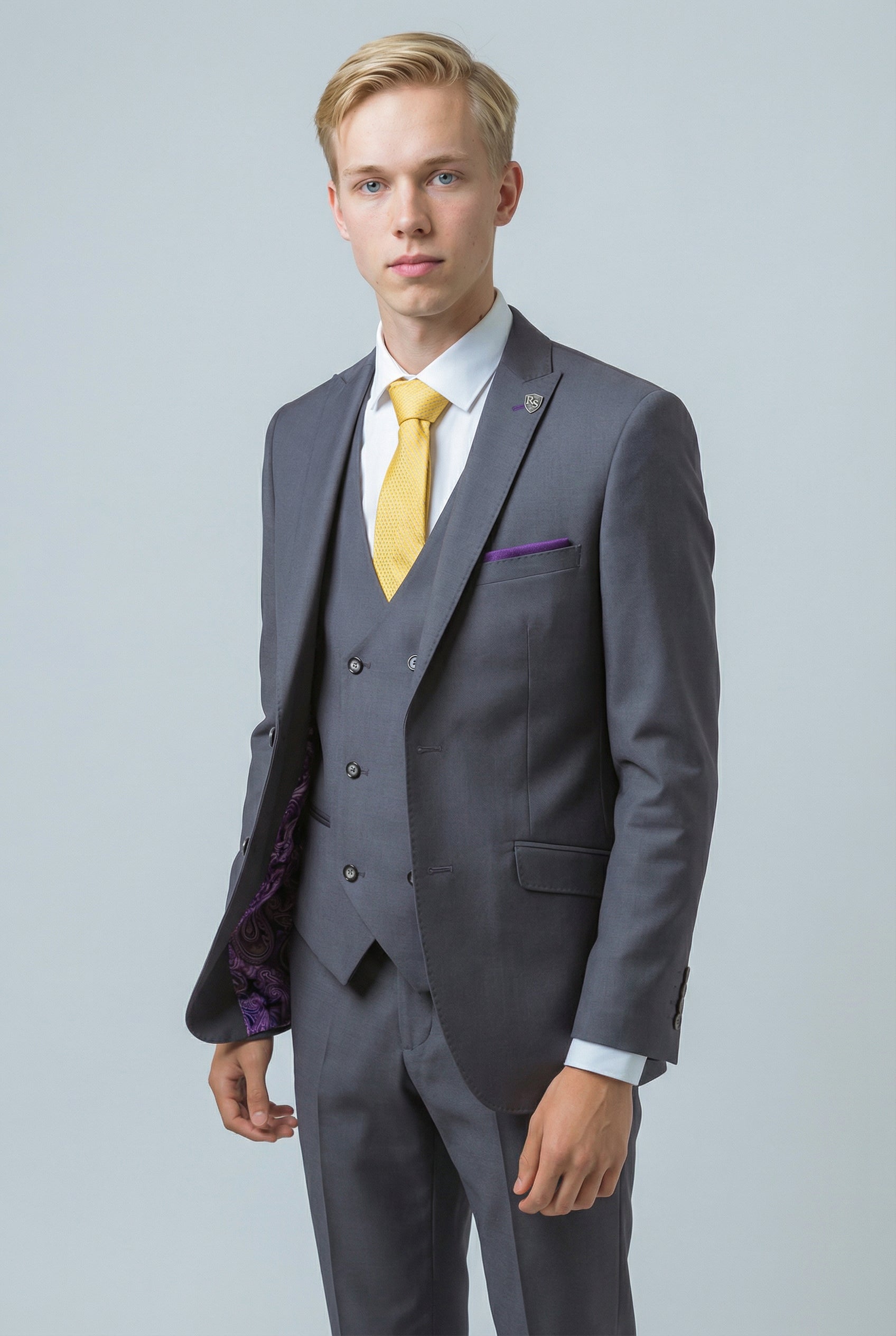 Men's Formal Suit - DYLAN - Grey