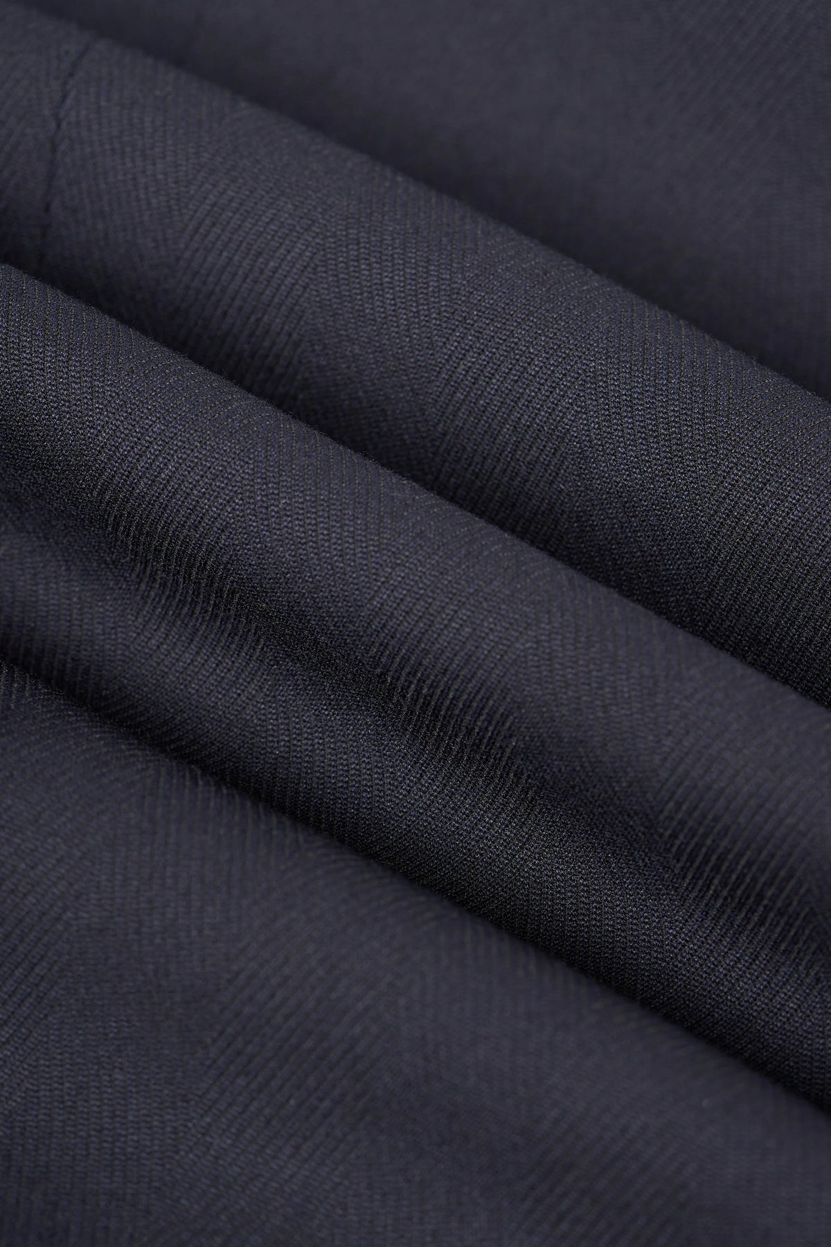 Men’s Herringbone Overcoat - Cavani Manari Charcoal Fabric Picture