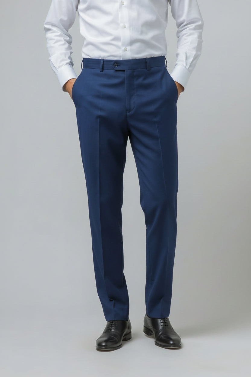 Men's Slim Fit Suit - ISAAC - Navy Blue