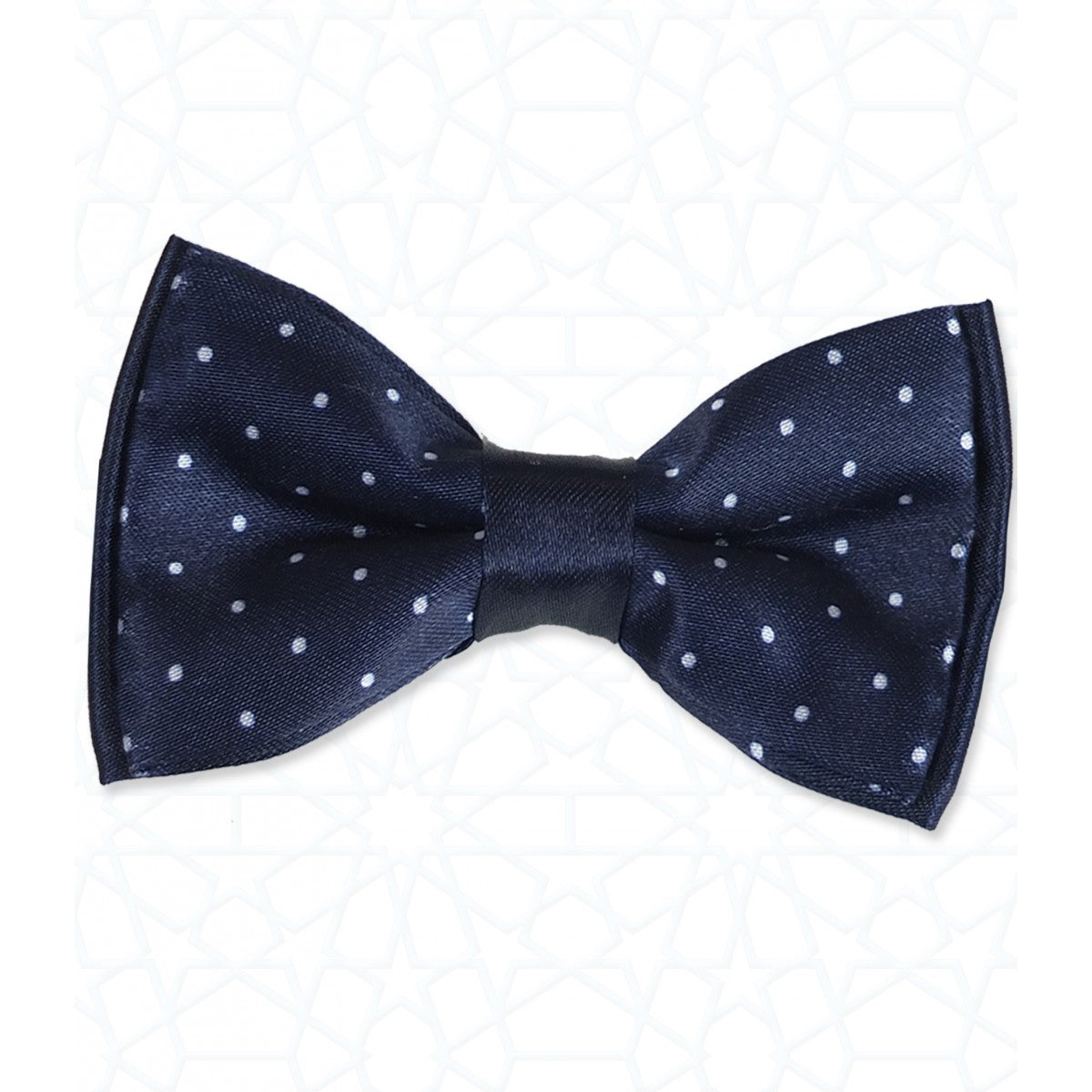 Boys Polka Dot Bow Tie - Burgundy