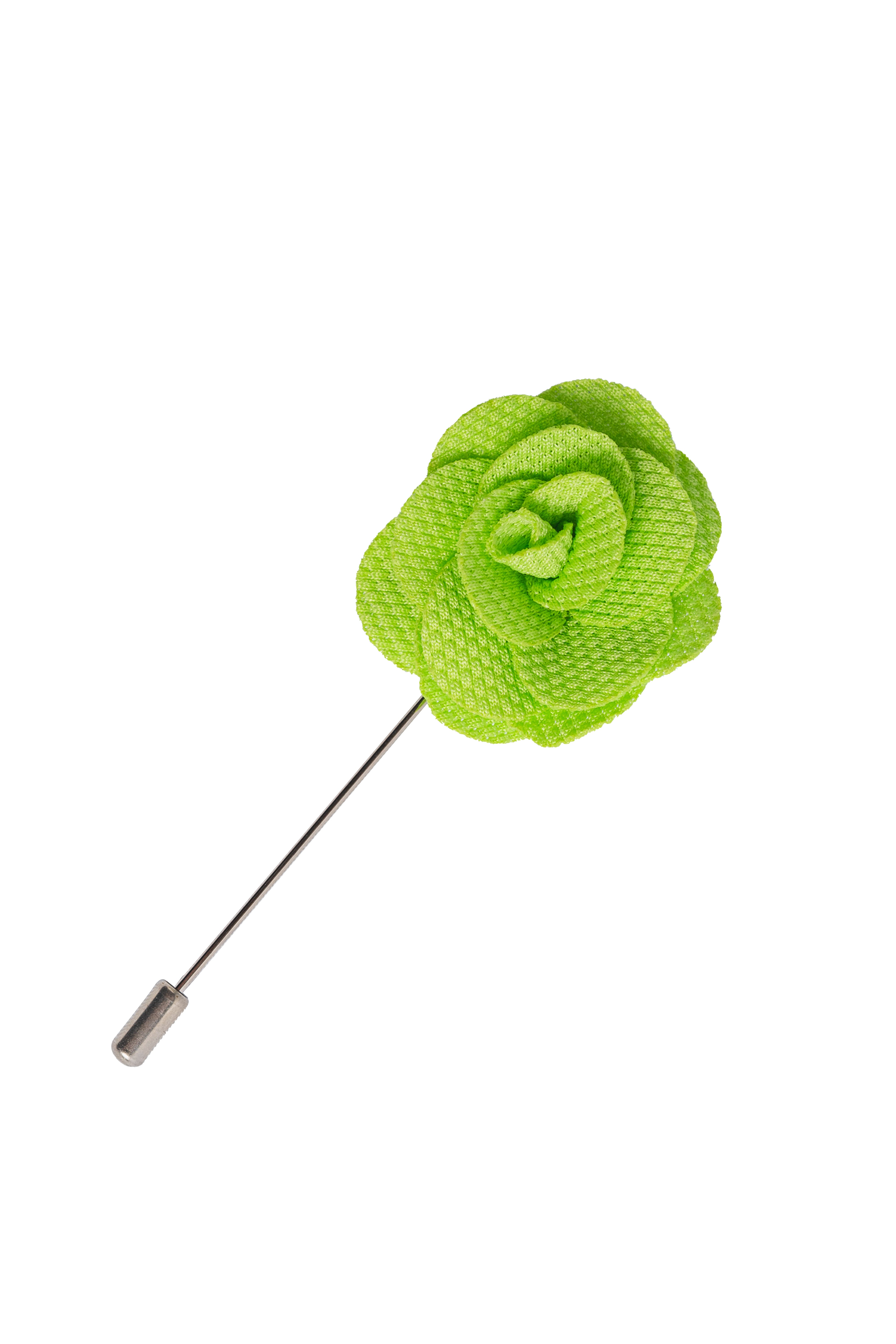 Unisex Flower Suit Blazer Lapel Pin - Green Picture