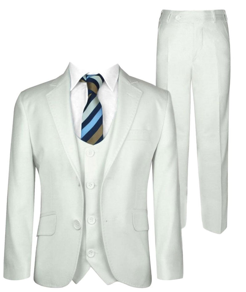 Boys Formal Suit Set - Ivory