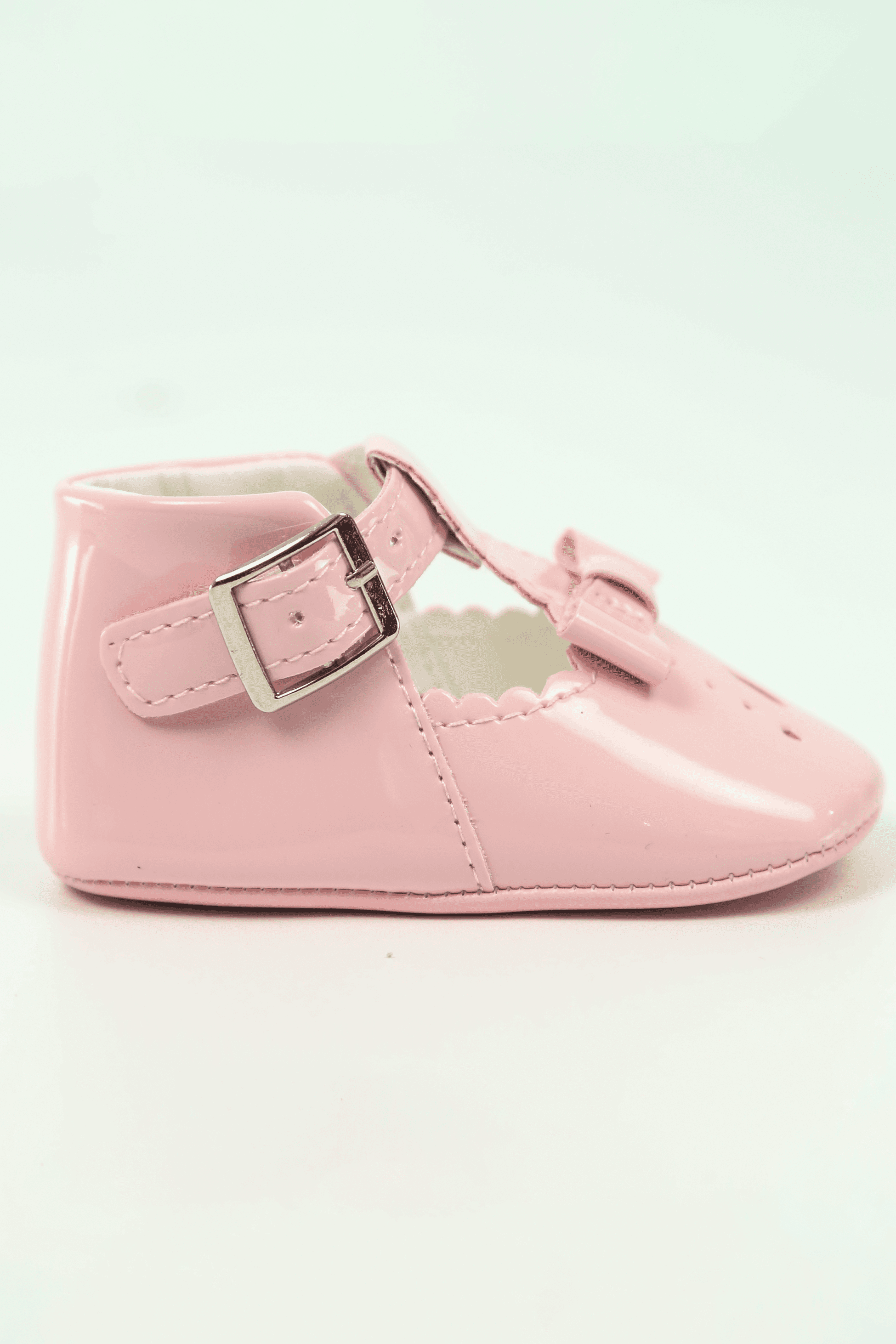 Unisex Baby Patent Shoes - HARPER - Pink