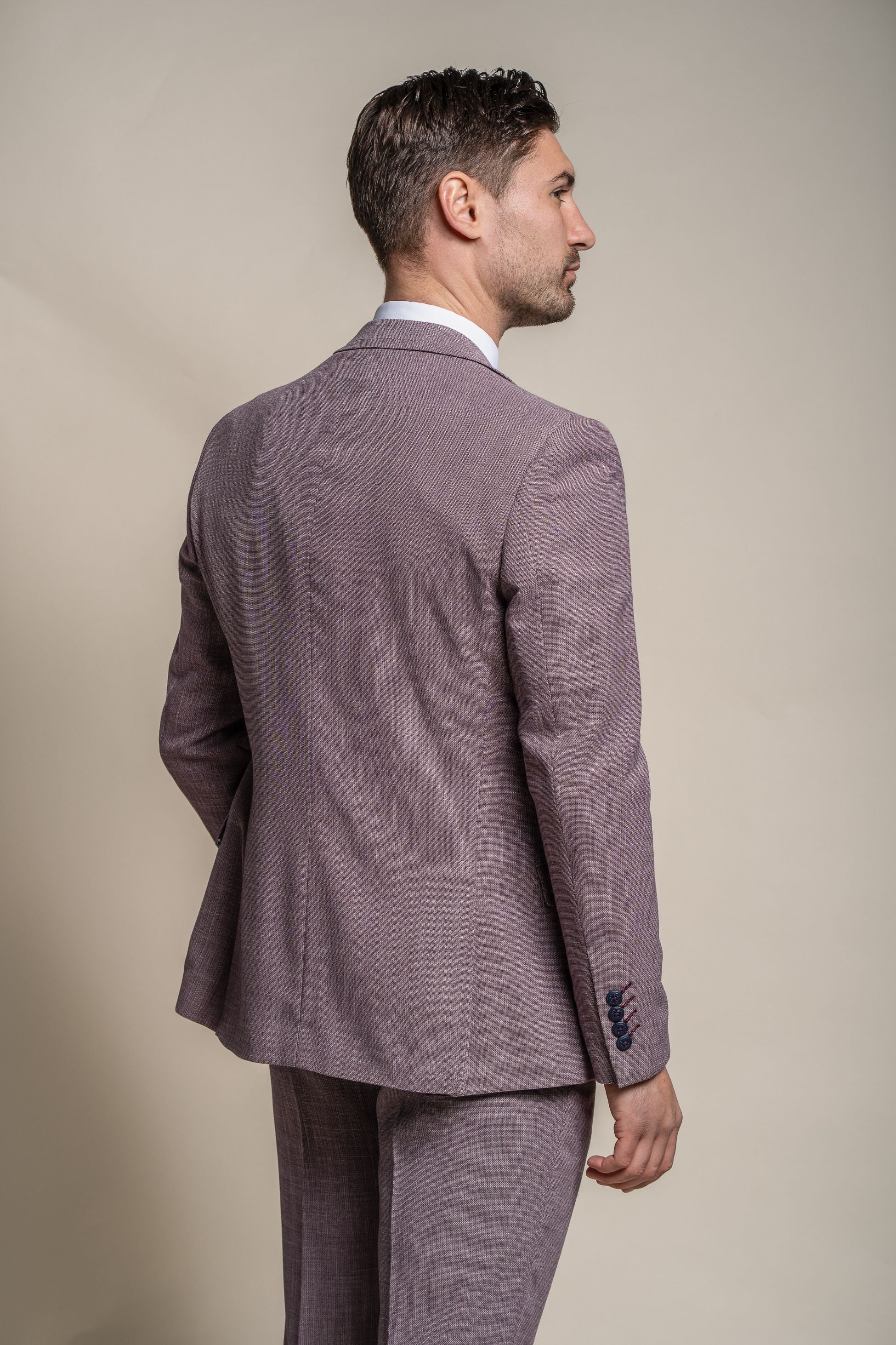 Men's Slim Fit Formal Suit - MIAMI - Lilac