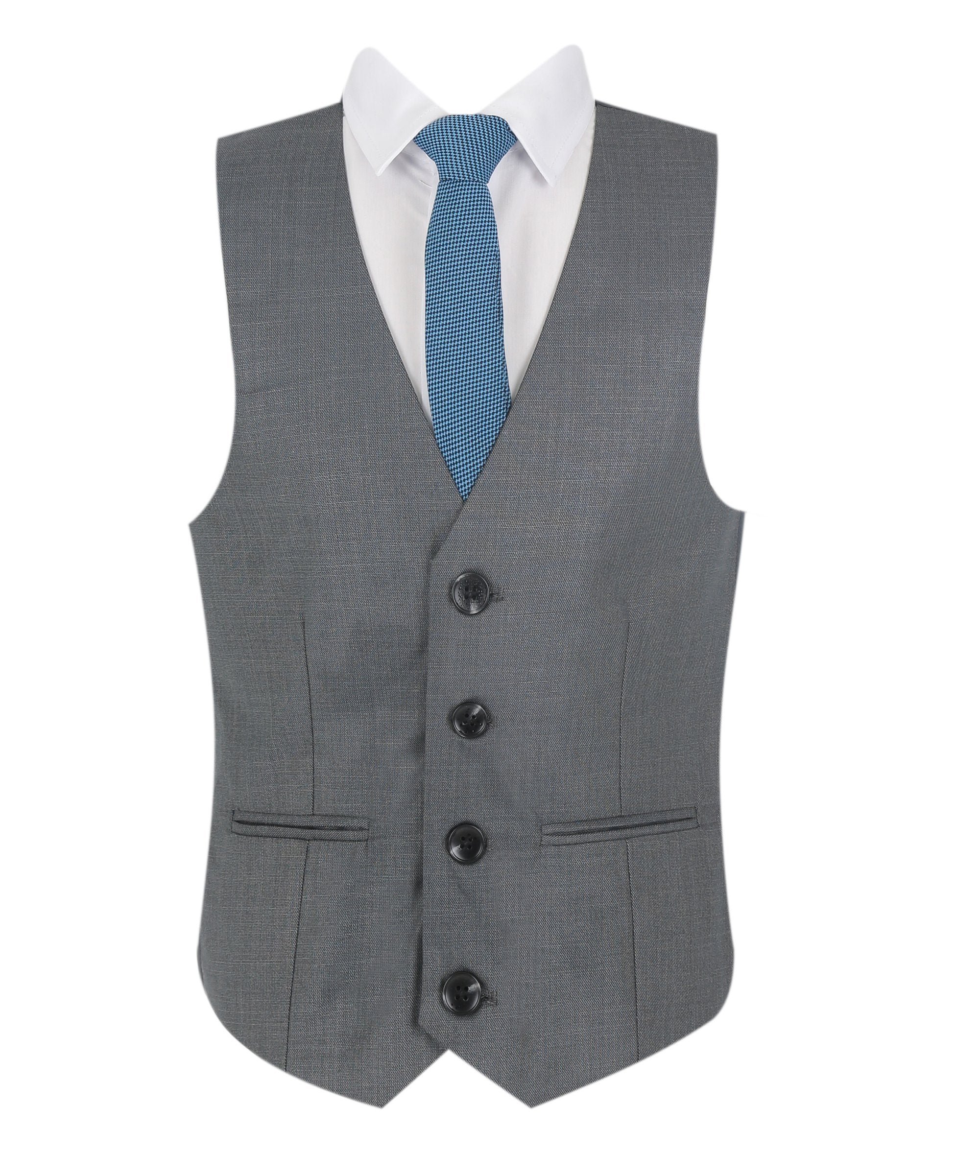 Boys Formal Suit Set - Grey