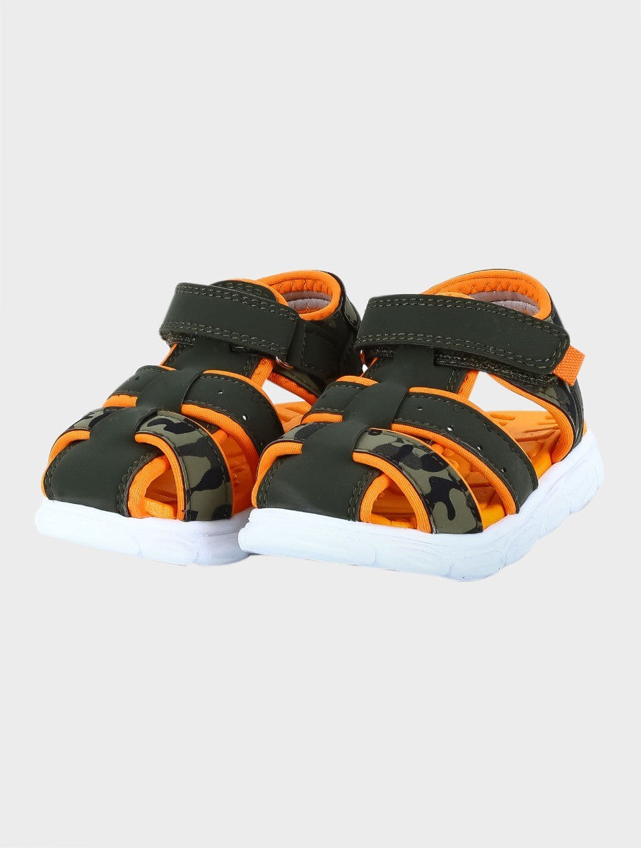 Boys Casual Trekking Summer Sandals - Green