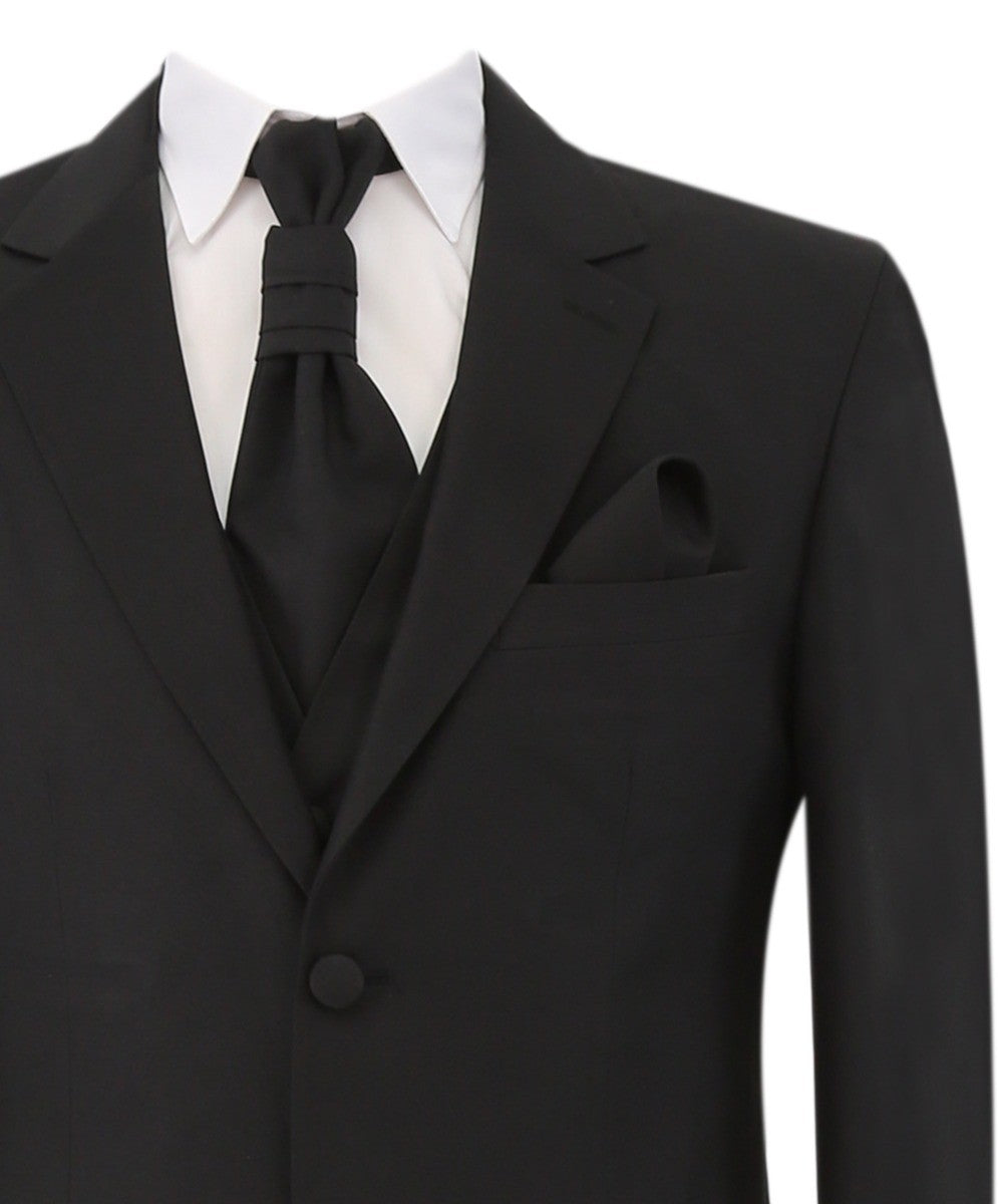 Men's Slim Fit Formal Suit Set - Gorgeous - Black