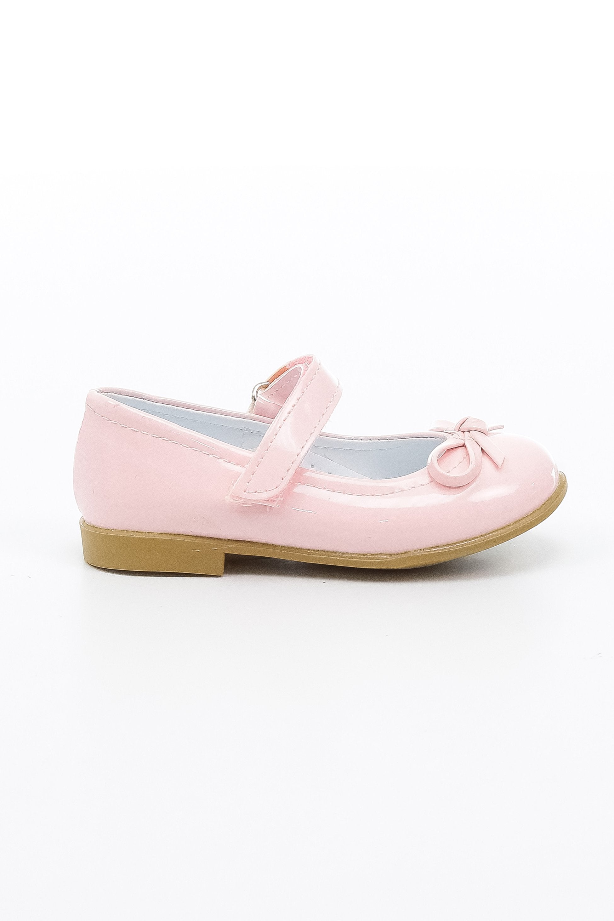 Girls Mary Jane Flat Dress Shoes - ANNA - Pink