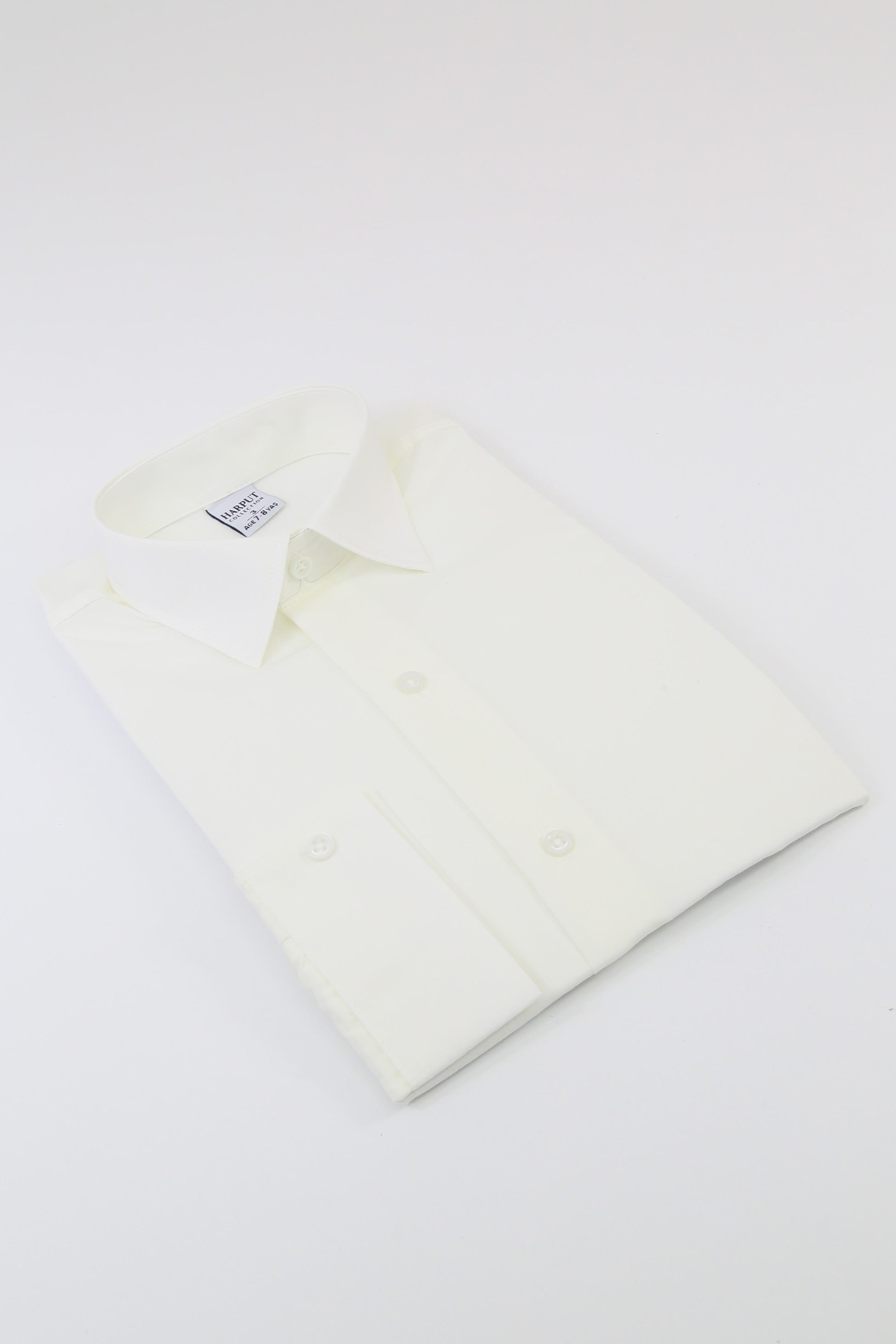 Boys Classic Collar Dress Shirt - Harput - Ivory