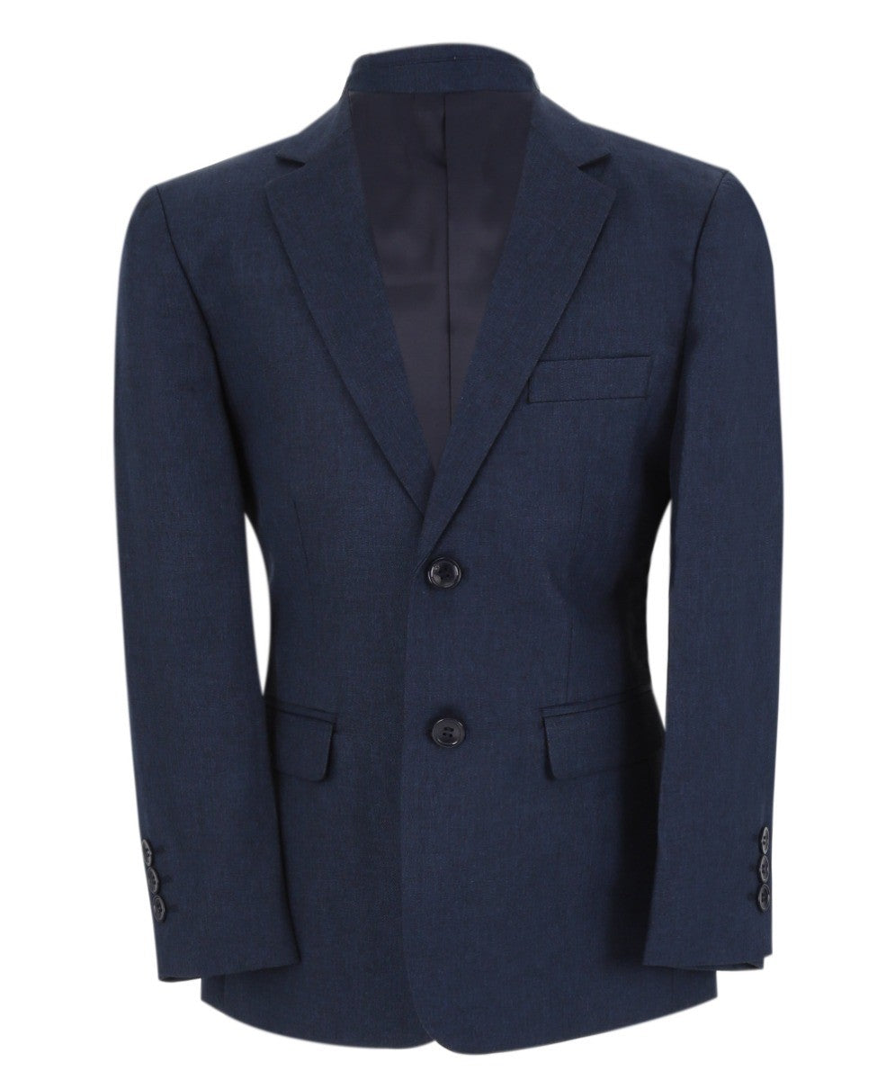 Boys Tailored Fit Formal Suit - LANDON - Navy Blue