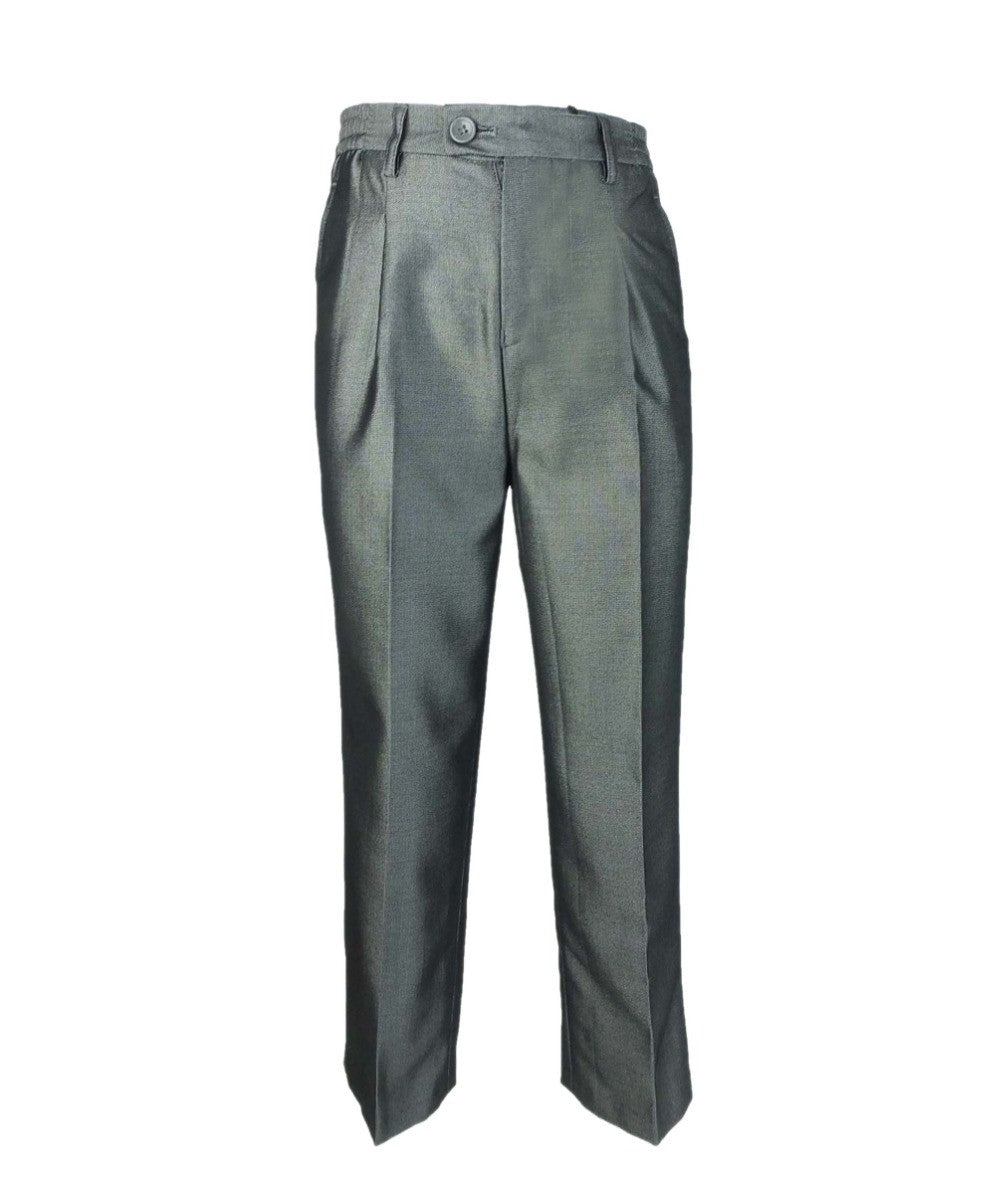 Boys Sheen Grey Suit - Grey