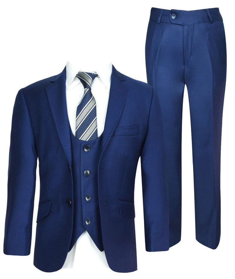 Boys Formal Suit Set - Midnight Blue