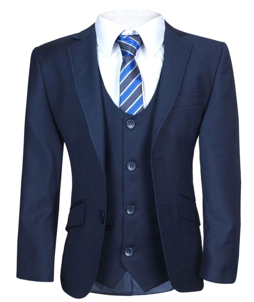 Boys Formal Suit Set - Navy Blue