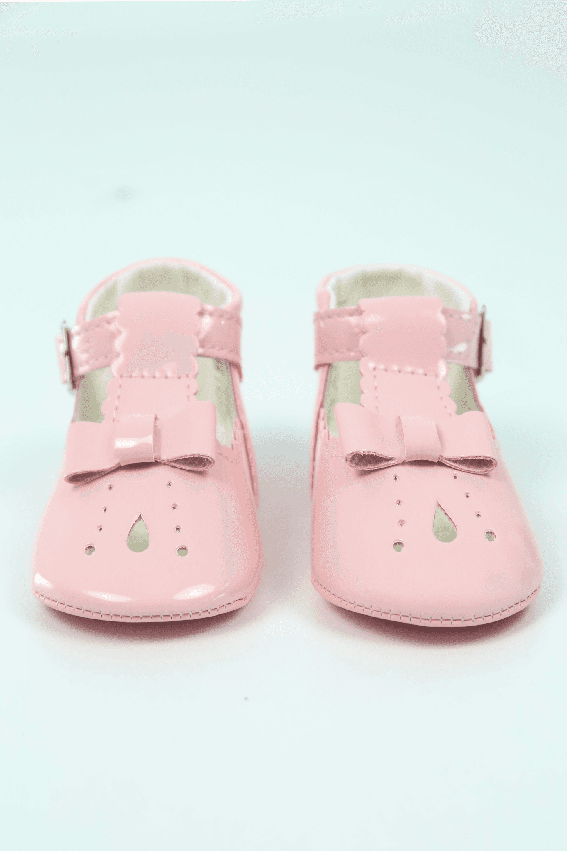 Unisex Baby Patent Shoes - HARPER - Pink