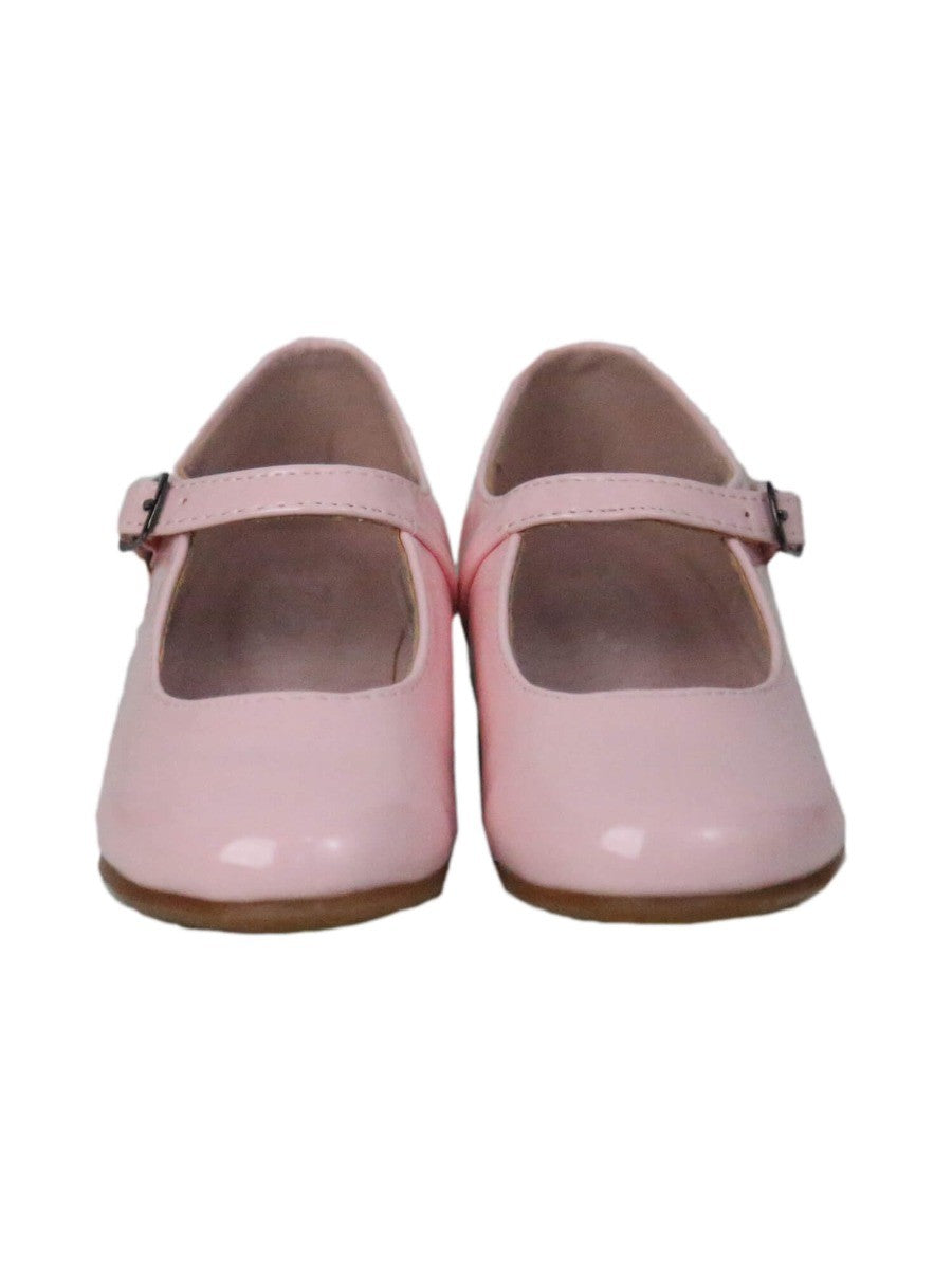 Girls Patent Mary Jane Shoes - Pink