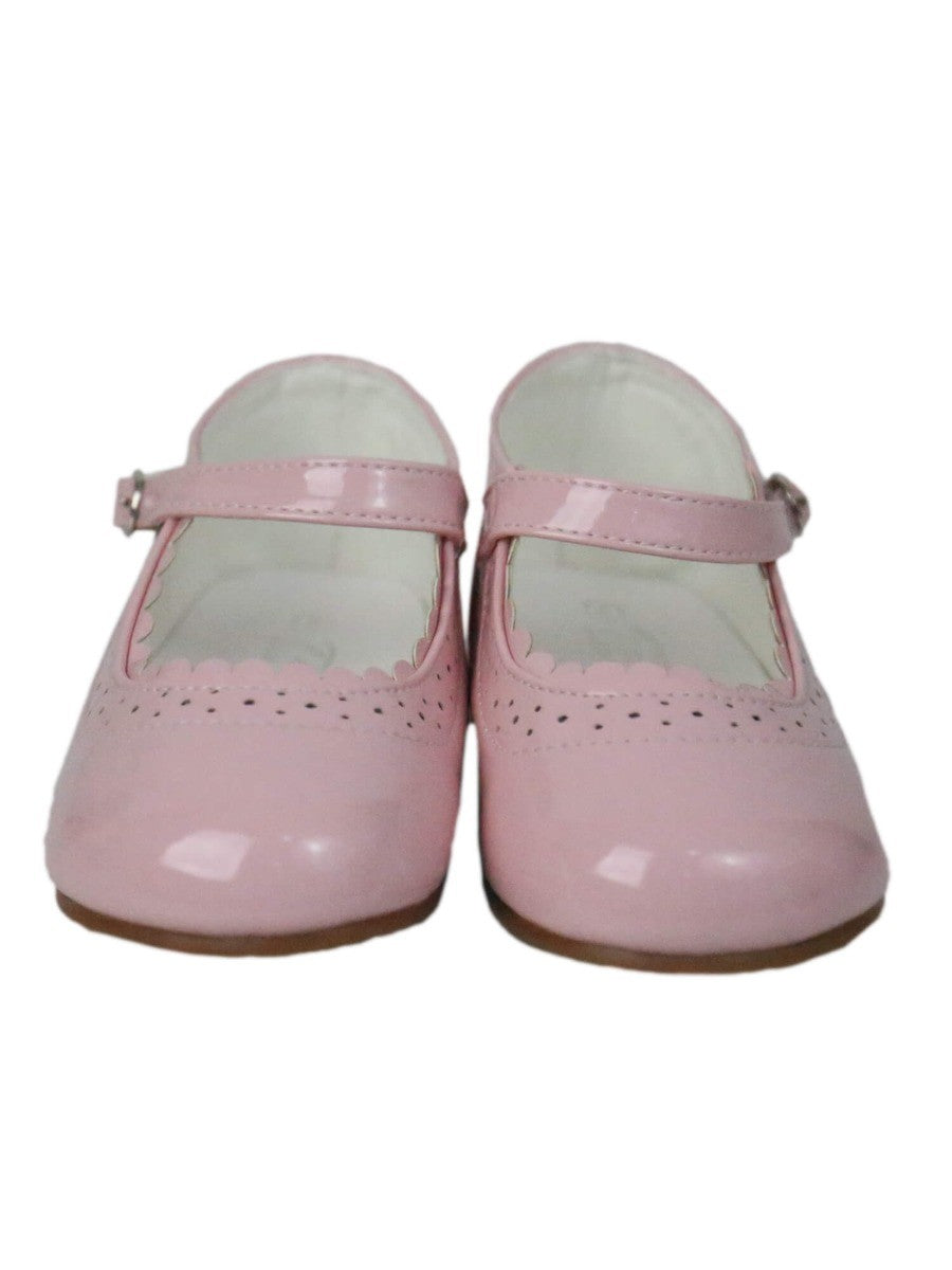 Girls Patent Mary Jane Shoes - Pink