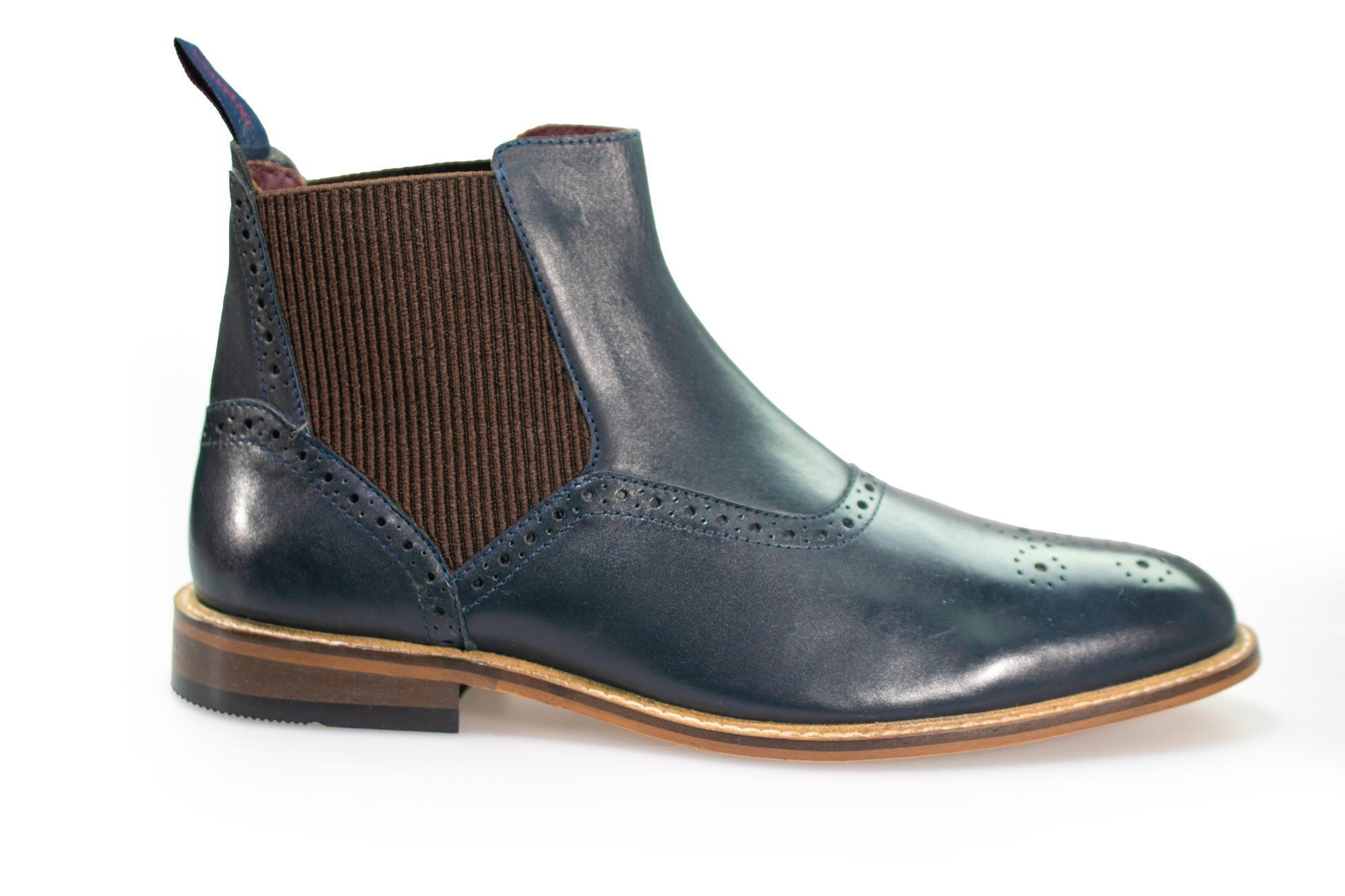 Cavani Footwear Boots MORIARTY BURGANDY - Navy Blue