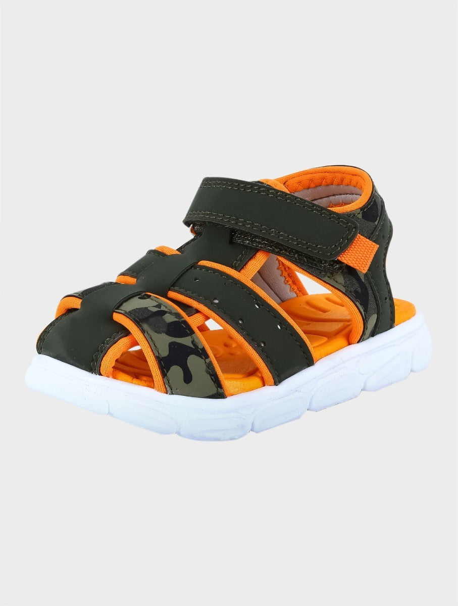 Boys Casual Trekking Summer Sandals - Green