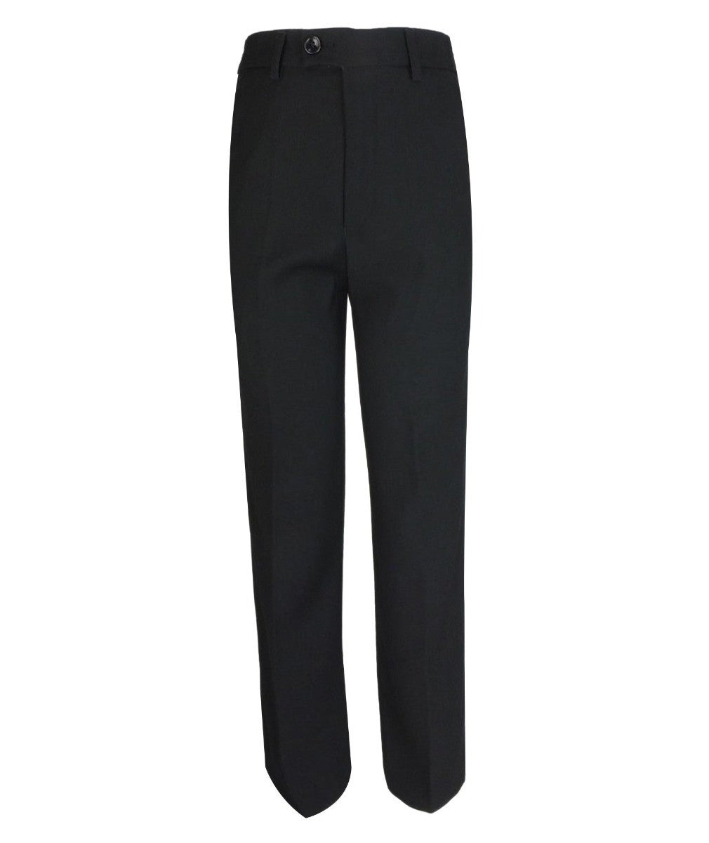 Boys Quilted Dotted Black Tuxedo Suit