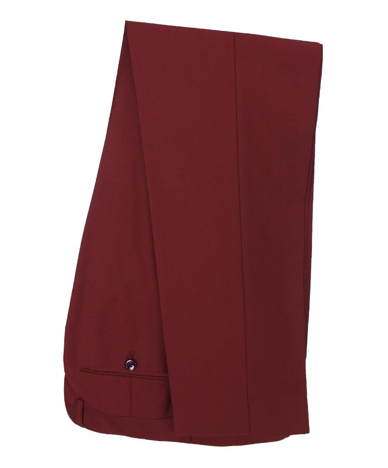 Men's Burgundy Tuxedo Dinner Suit - REGENT - Burgundy