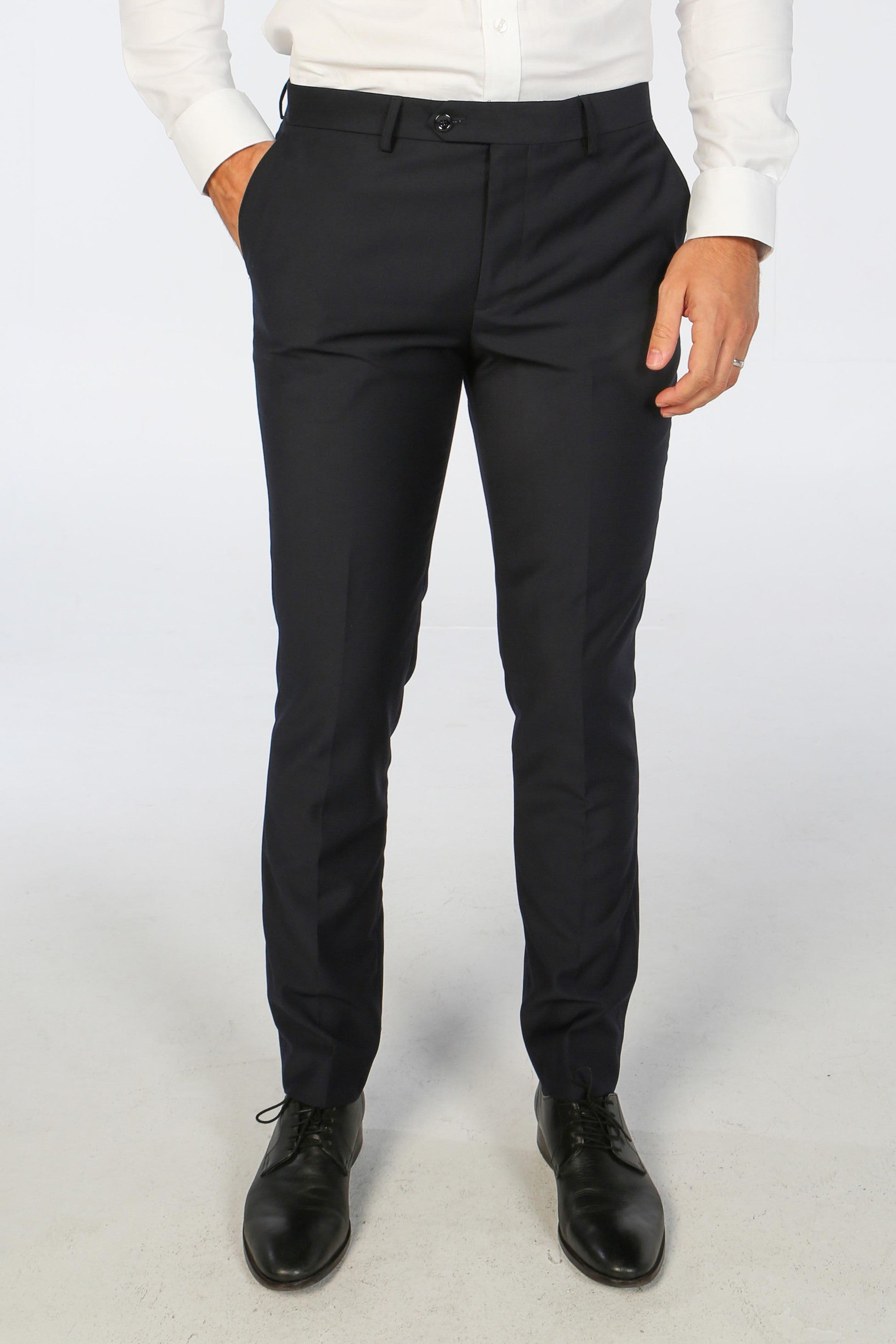 Men's Tailored Fit Navy Suit - PARKER - Navy