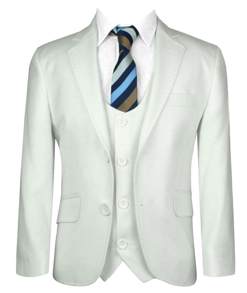 Boys Formal Suit Set - Ivory