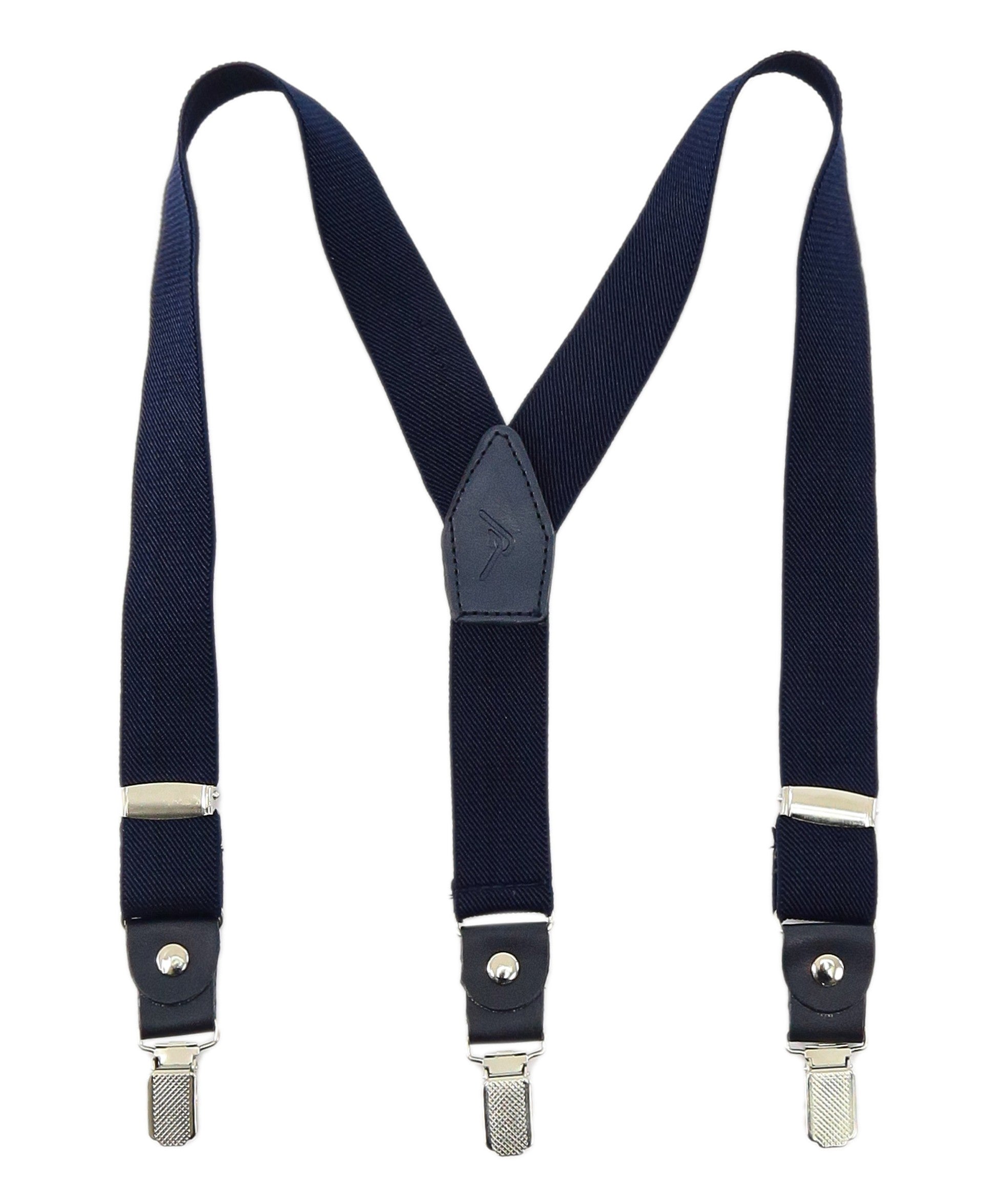 Boys Adjustable Y-Shape Suspenders - Navy Blue