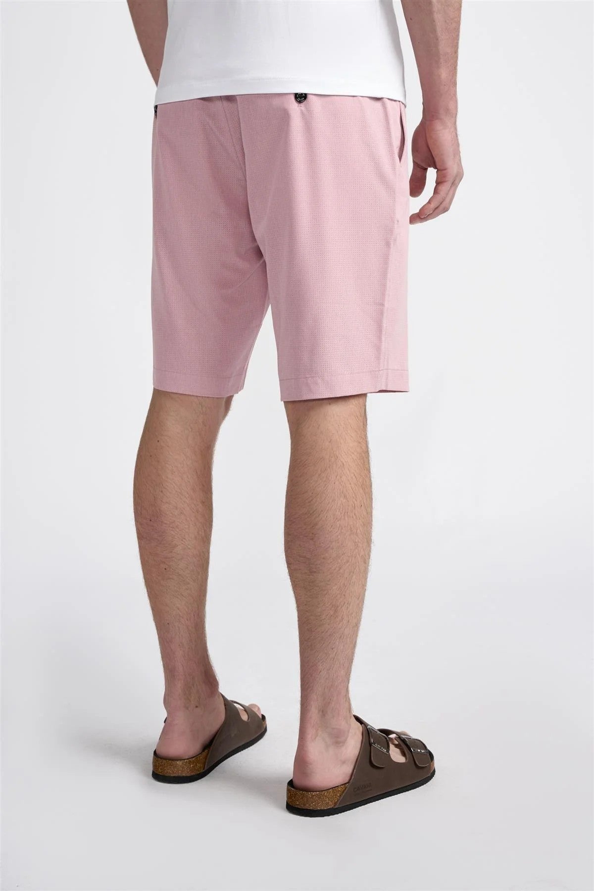 Men's Summer Essential Textured Short – DENVER - Mauve