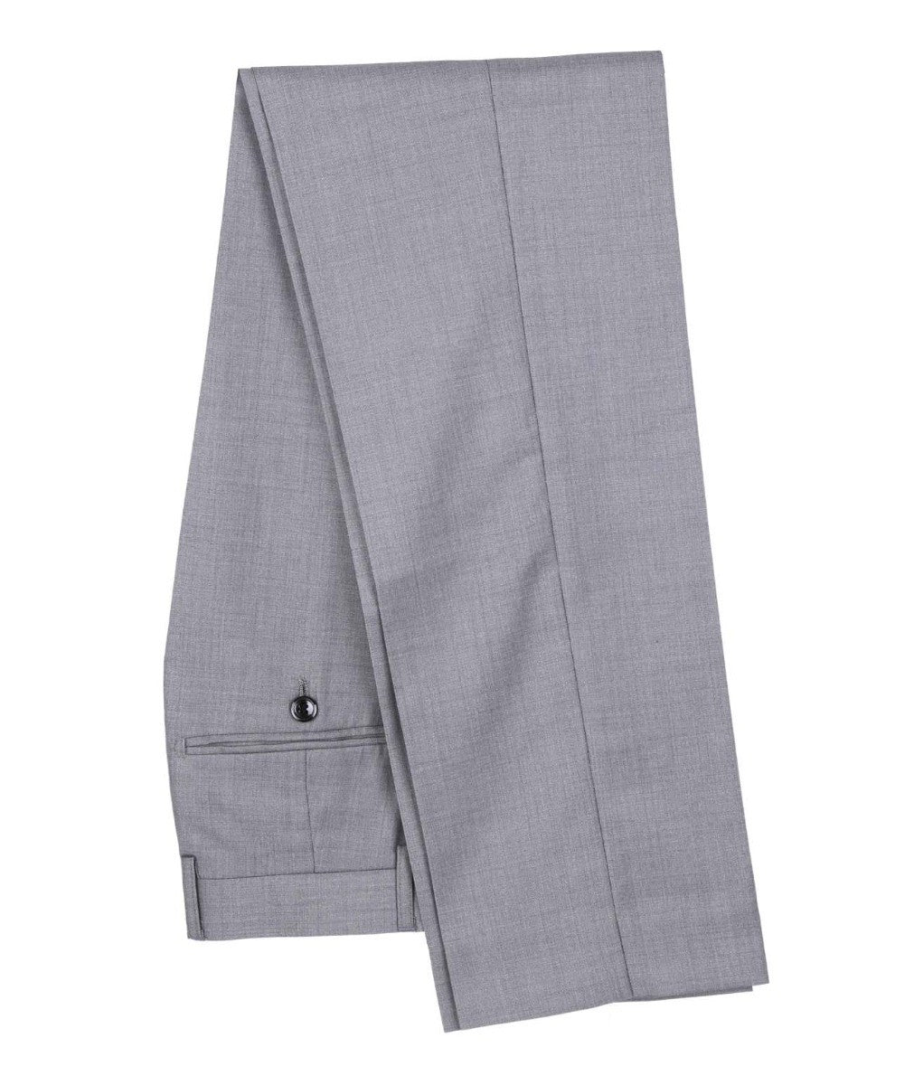 Men's Tailored Fit Formal Trousers  - CHARLES - Light Grey